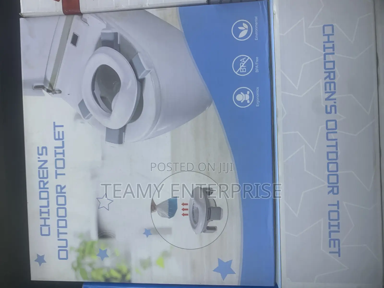Adjustable Kids Potty - Foldable Children Outdoor Toilet