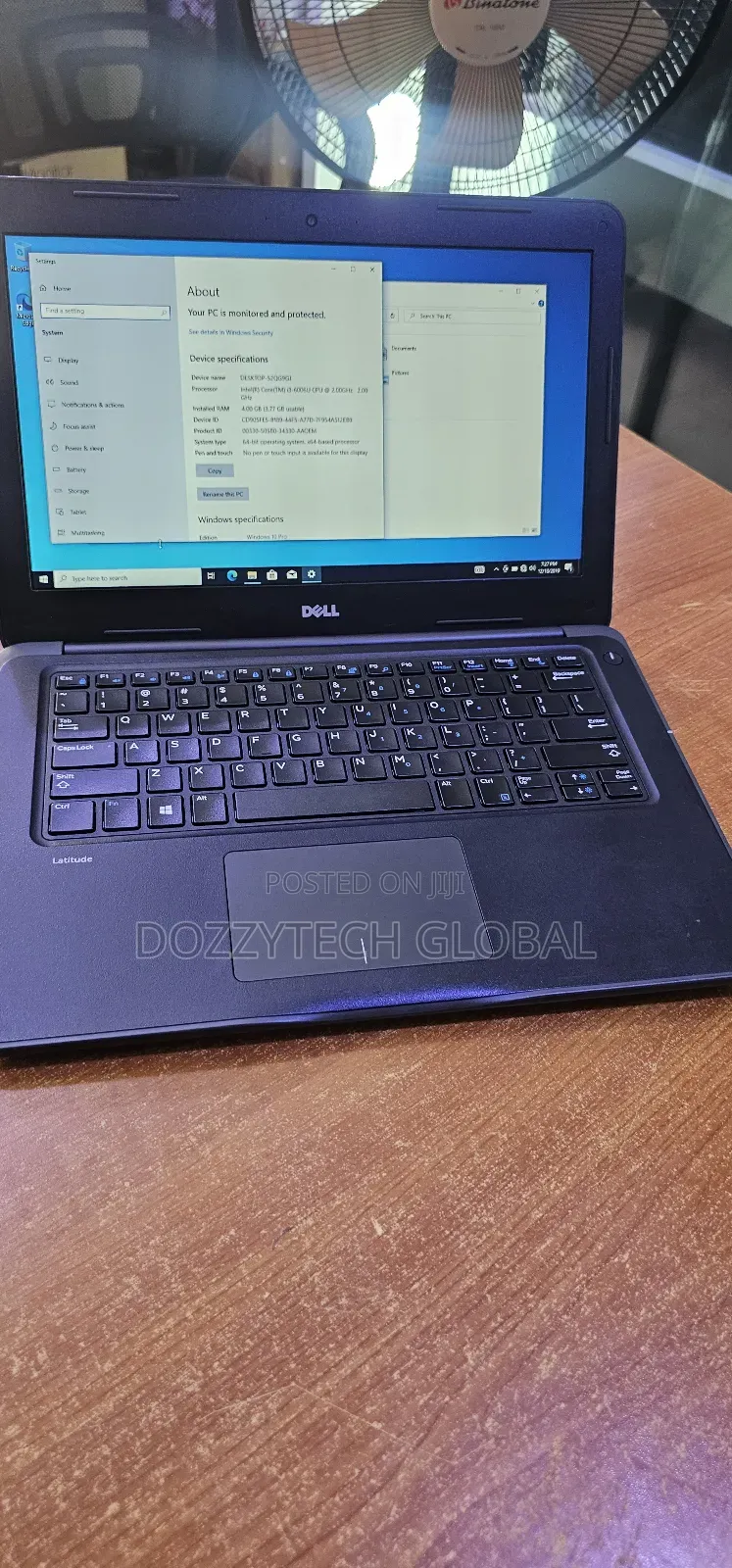 Laptop Dell Latitude 3380 4GB Intel Core I3 SSD 128GB
