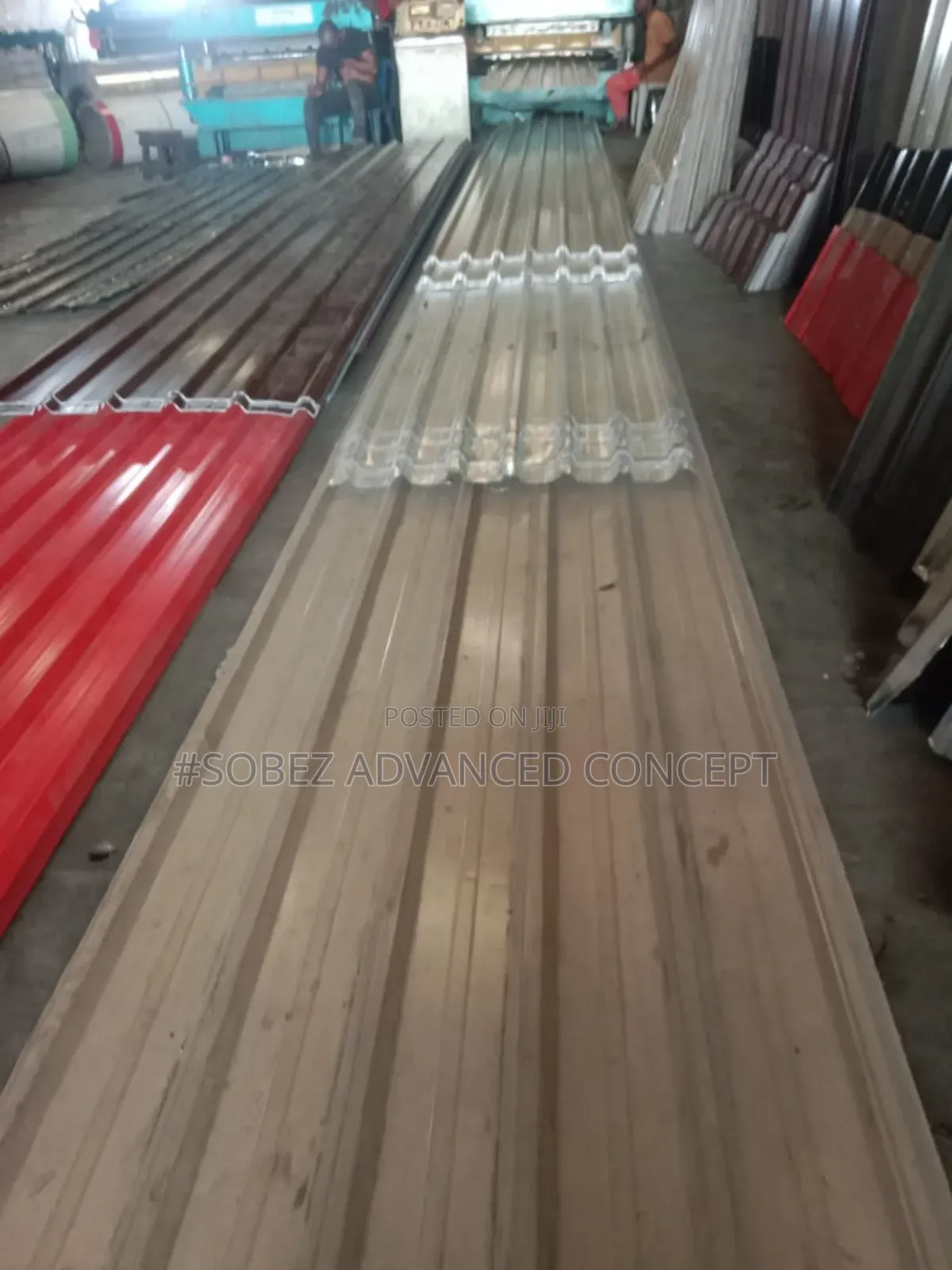 Classic Cream Coloured Long Span Aluminum Roofing Sheet