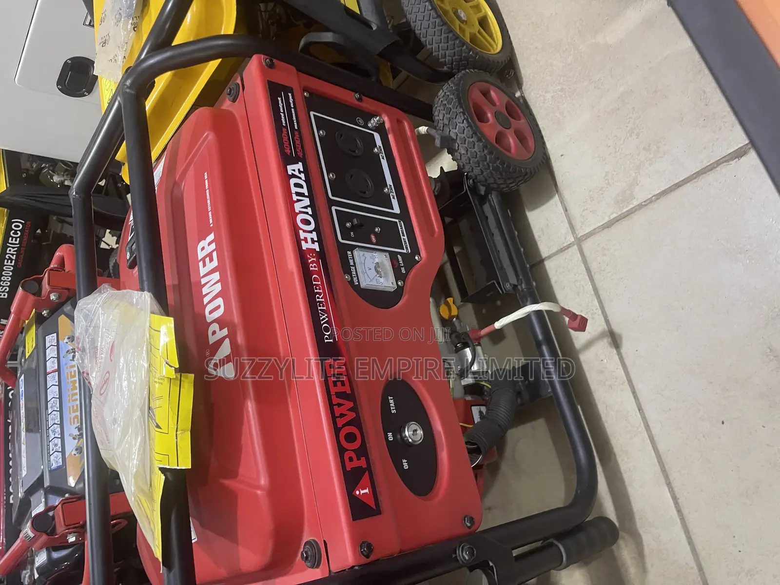 Ipower Honda 4.5kva Automatic Generator 100 % Copper Coil