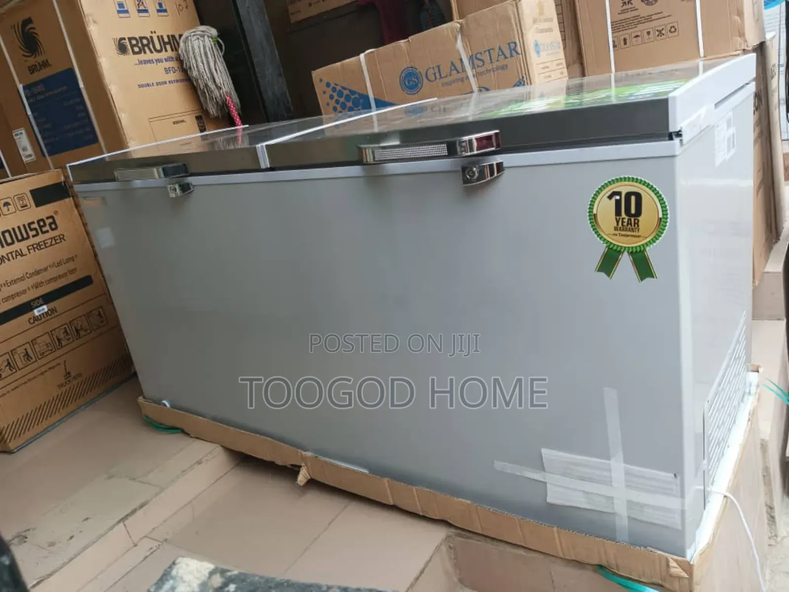 Scanfrost Inverter Double Door Deep Freezer 600 Liters