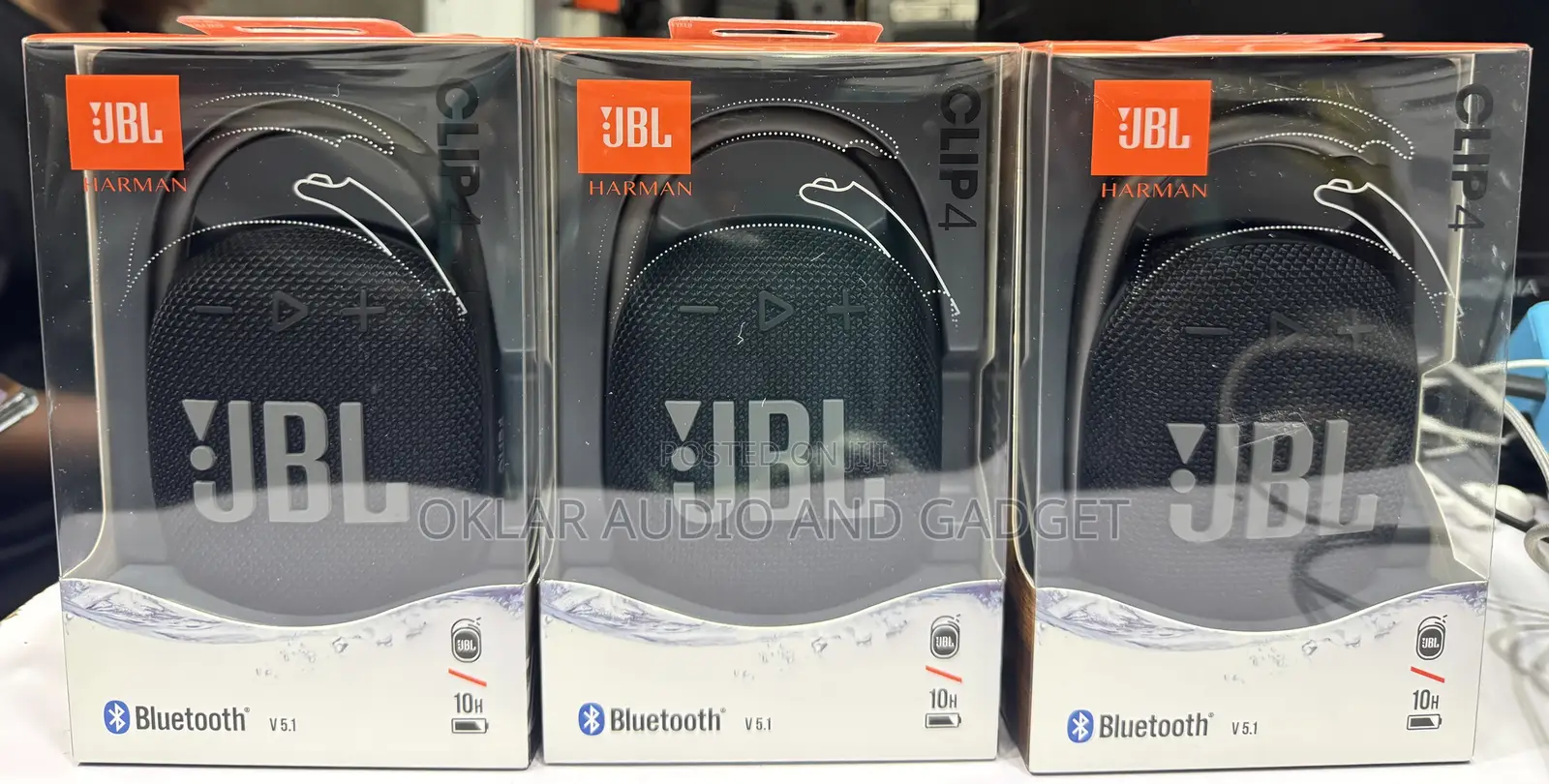 JBL Clip 4 Portable Bluetooth Speaker