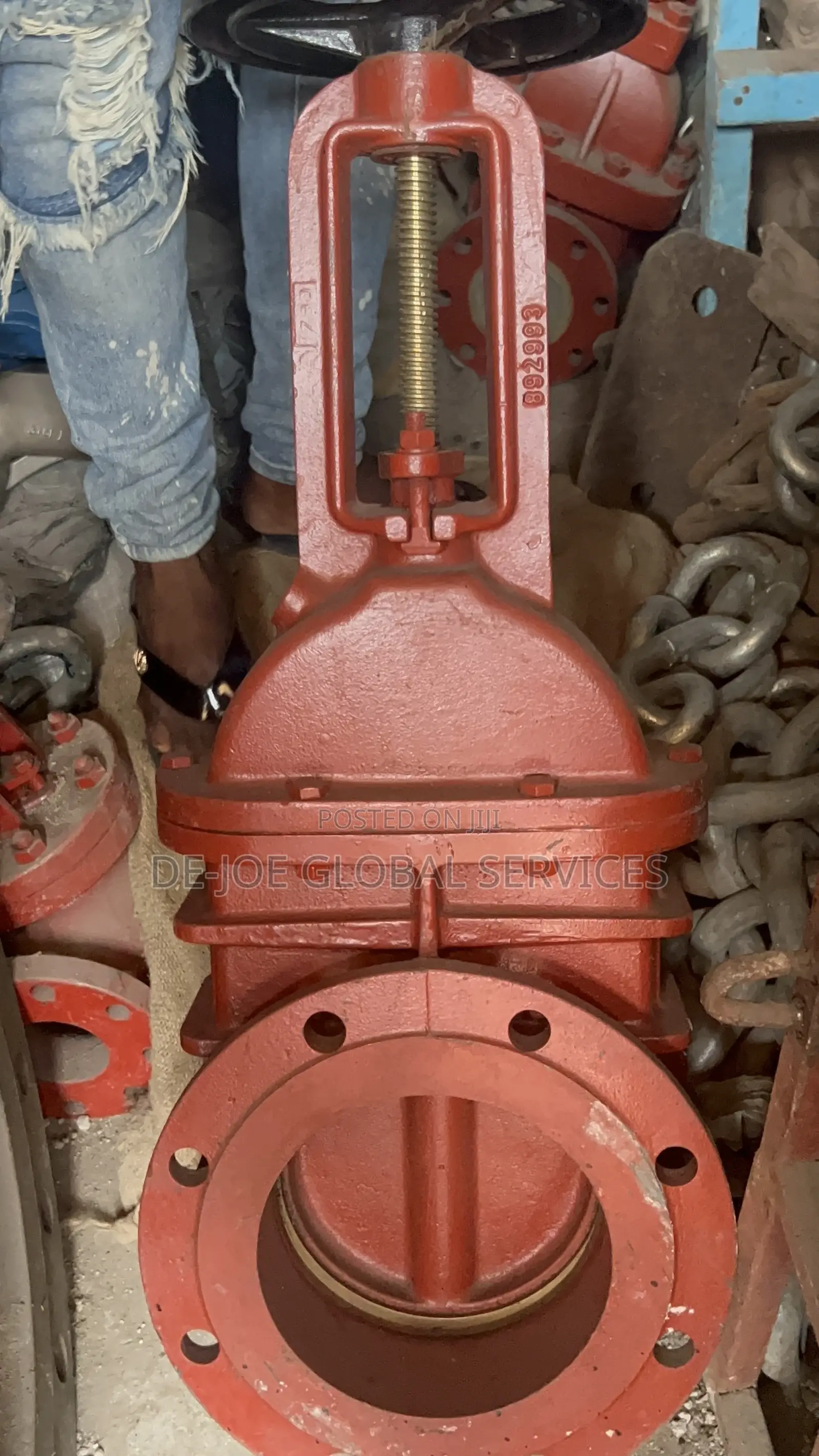 DN200 Gate Valve Cast Iron Pn10 Flange Type
