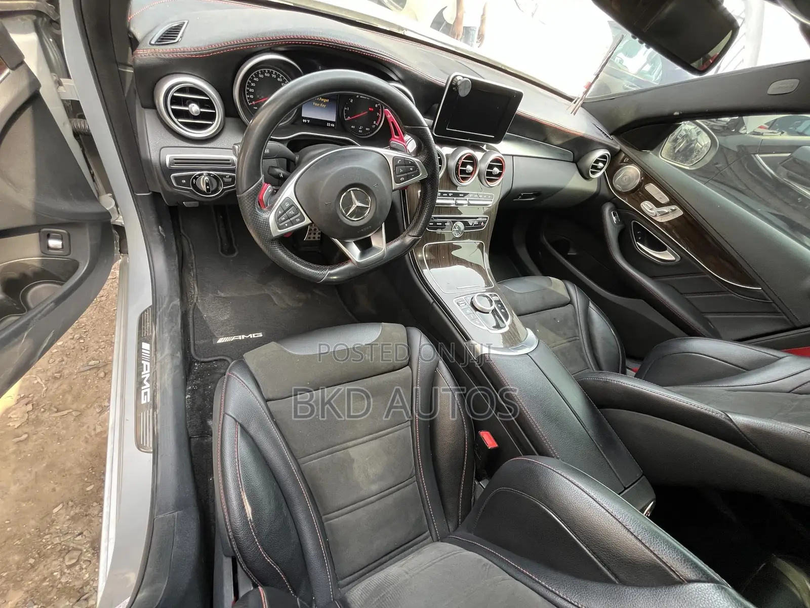 Mercedes-Benz C43 4Matic Sedan AWD (3.0L V6 9AM) 2017 Silver