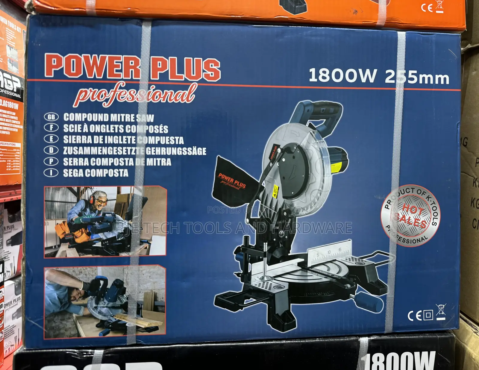 Power Plus Professional Mitre Saw 1800W