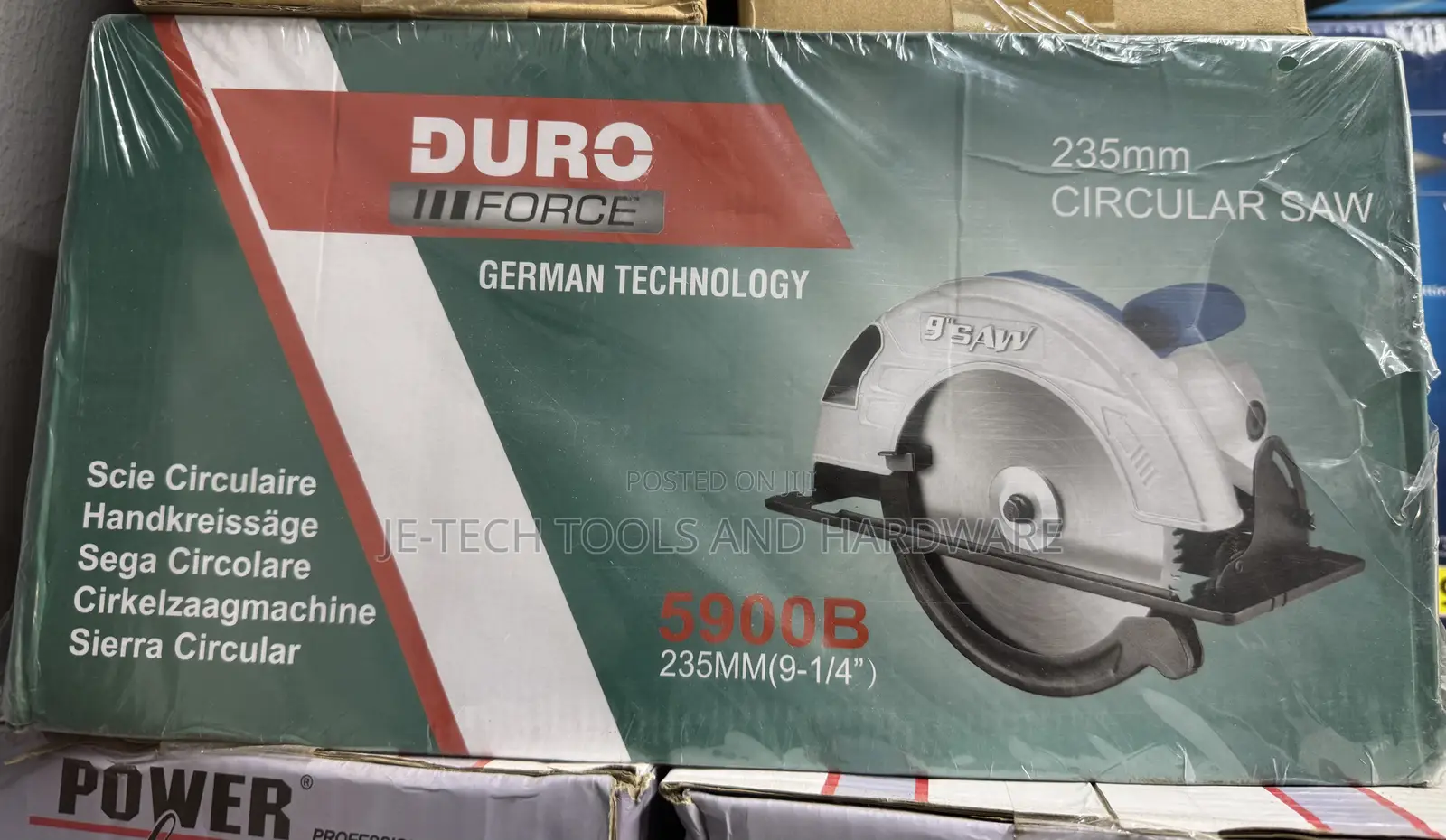 Germany Standard Circular Saw 9” 2500W