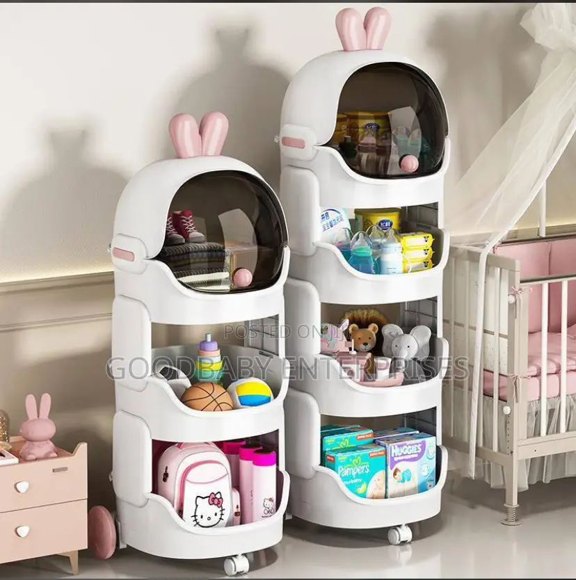 Children Character 4 Layer Rack/Drawers