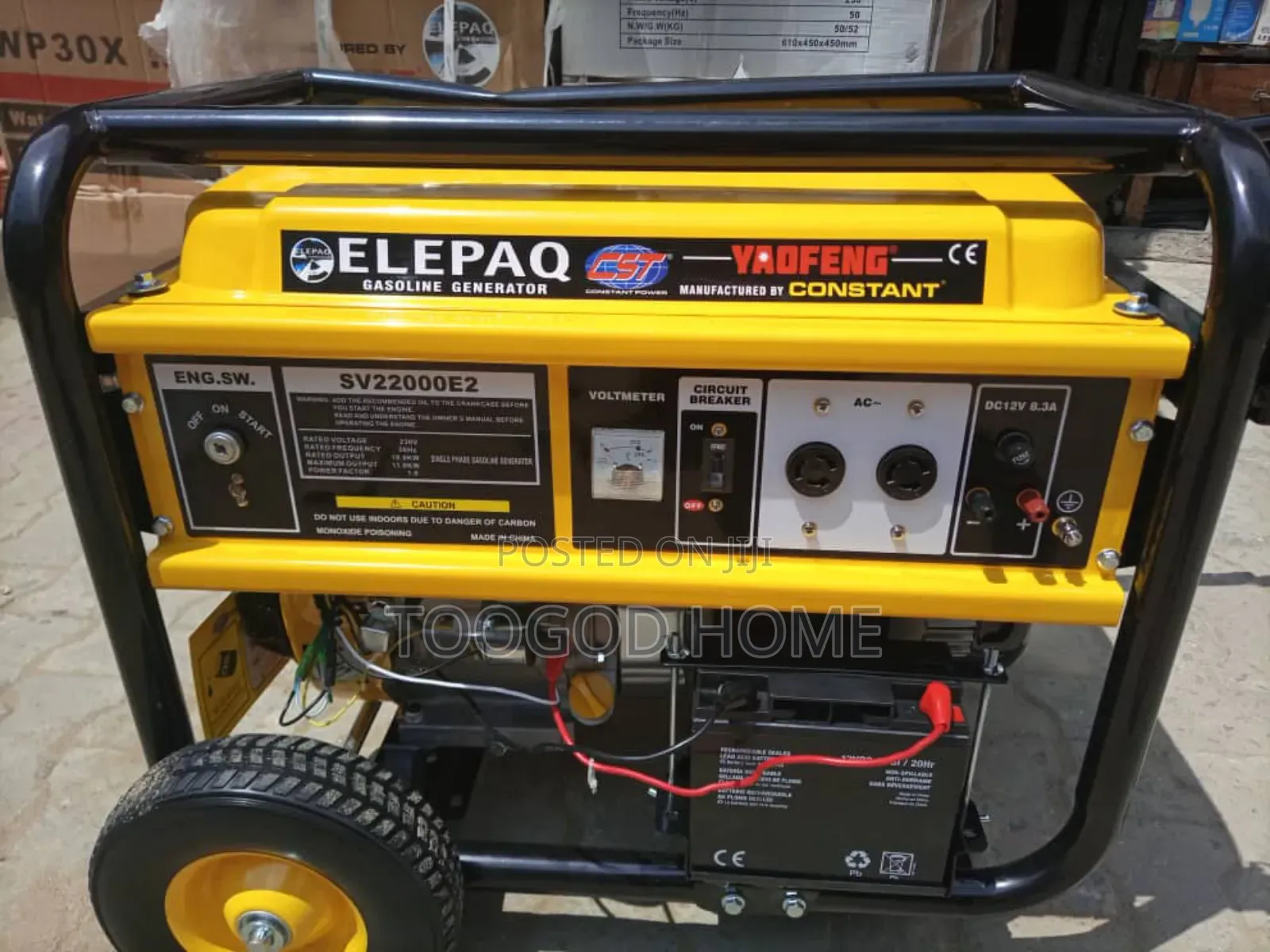 Elepaq 10kva Copper Generator