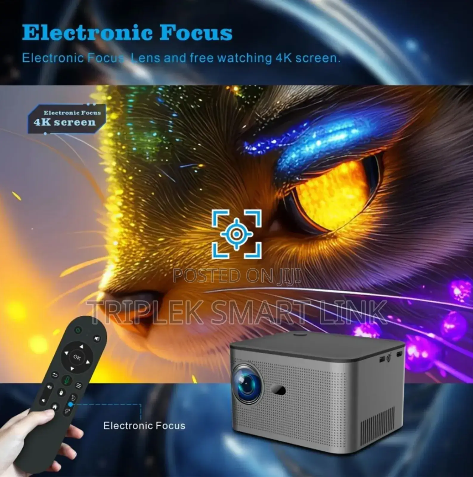 Hy 350 Smart Projector | 1080p Full Hd | Hardware Decoding