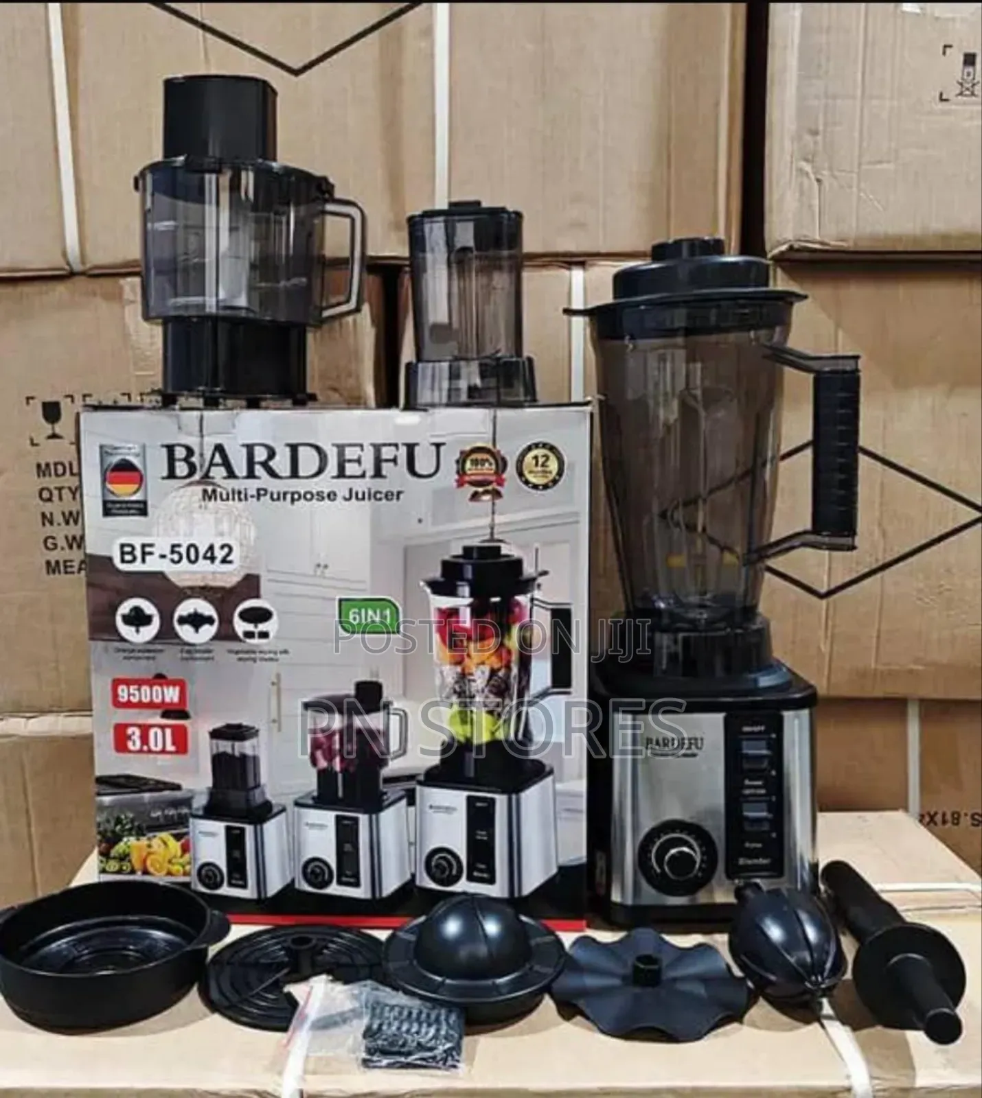 Bardefu 6 in 1 New Model Blender With High Quality