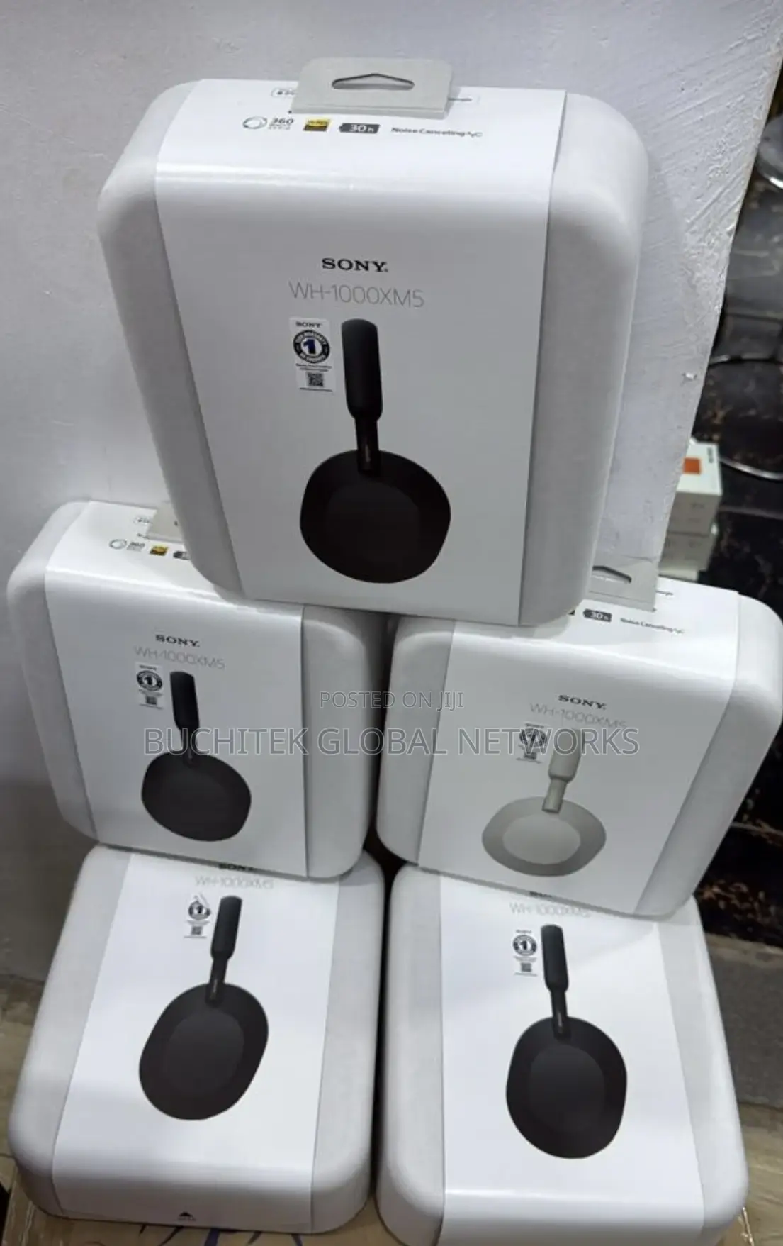 Sony Wh-1000xm5 Noisecanceling Wireless Over-Ear Headphones.