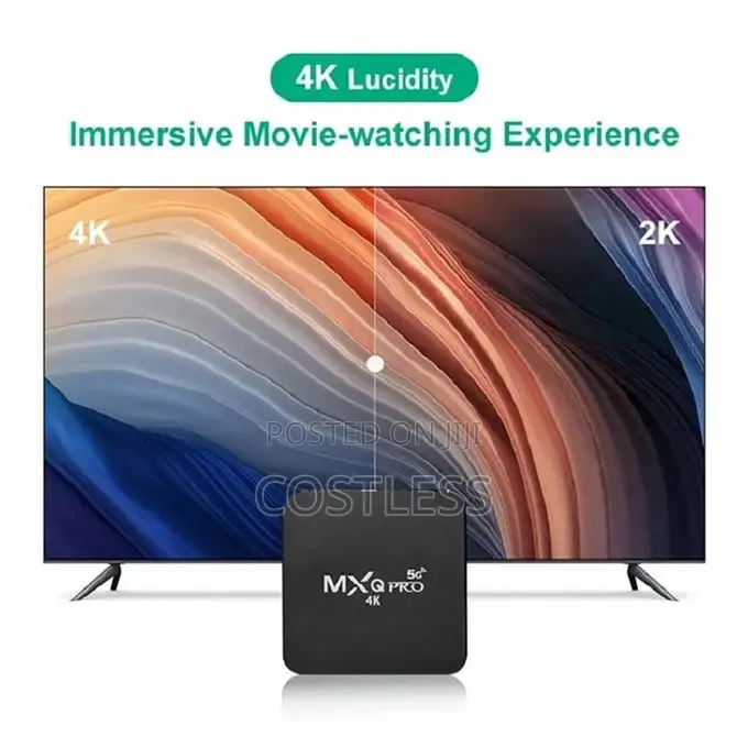 16gb/ 256GB MXQ Pro Wifi Android Streaming TV Box