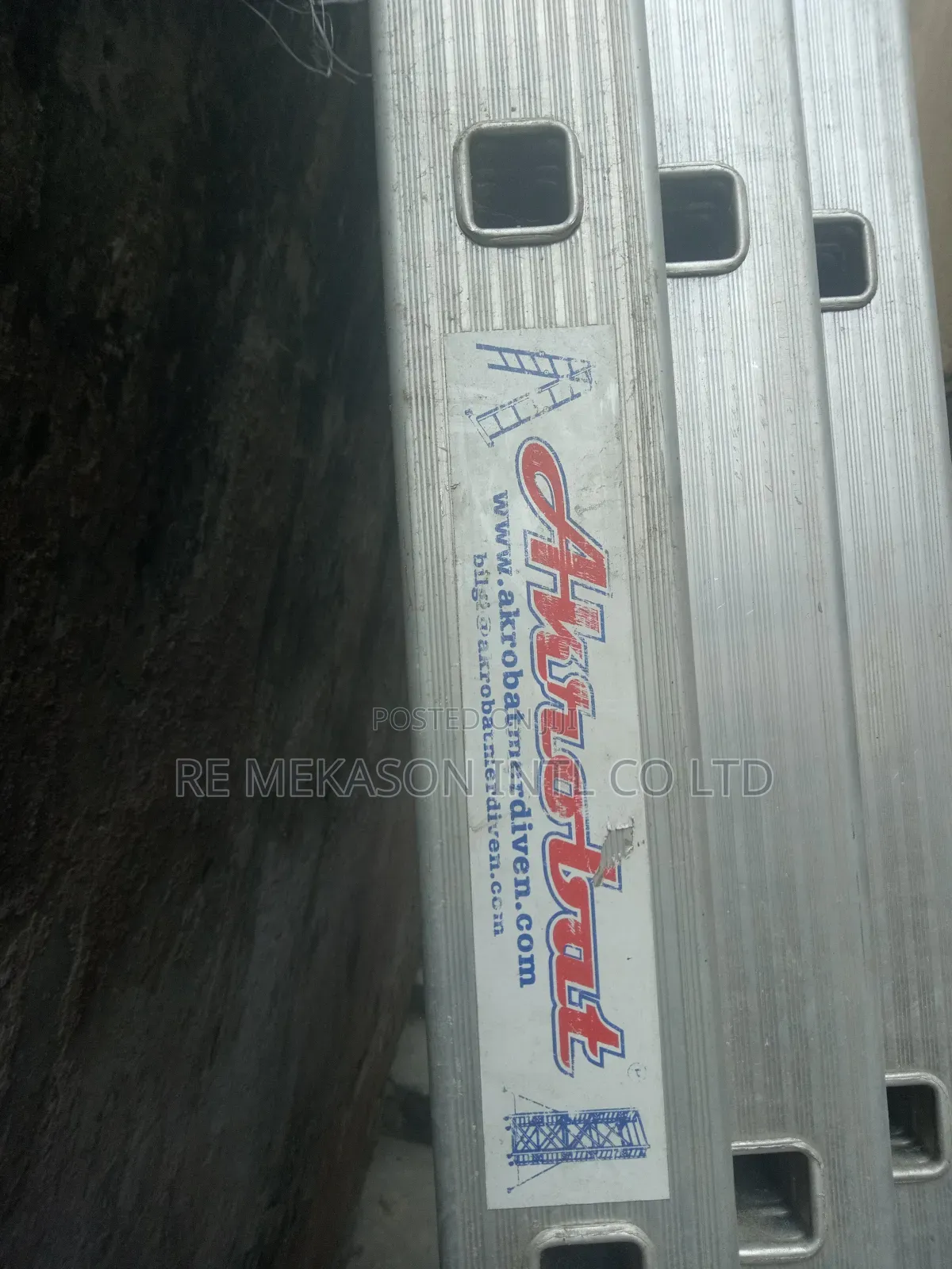 8X3(24ft) Aluminum Industrial Heavy Duty Ladder