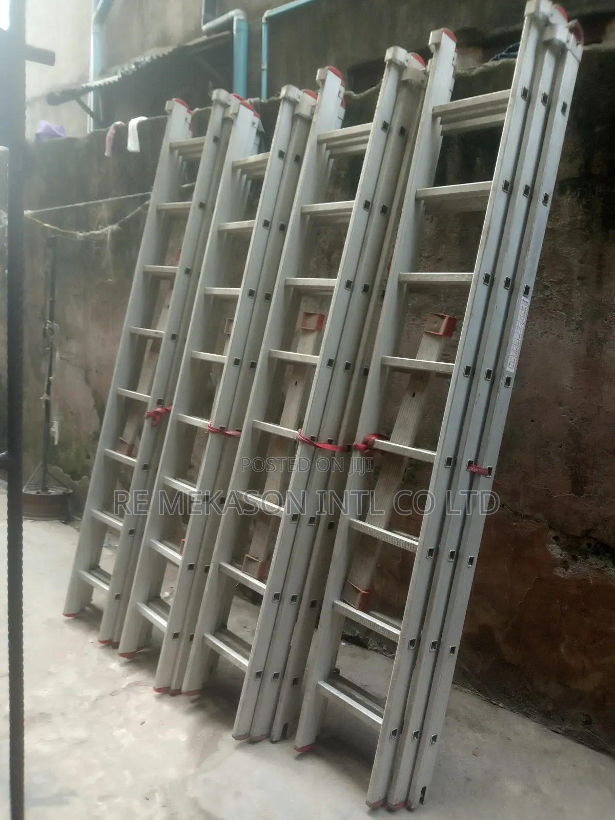 8X3(24ft) Aluminum Industrial Heavy Duty Ladder