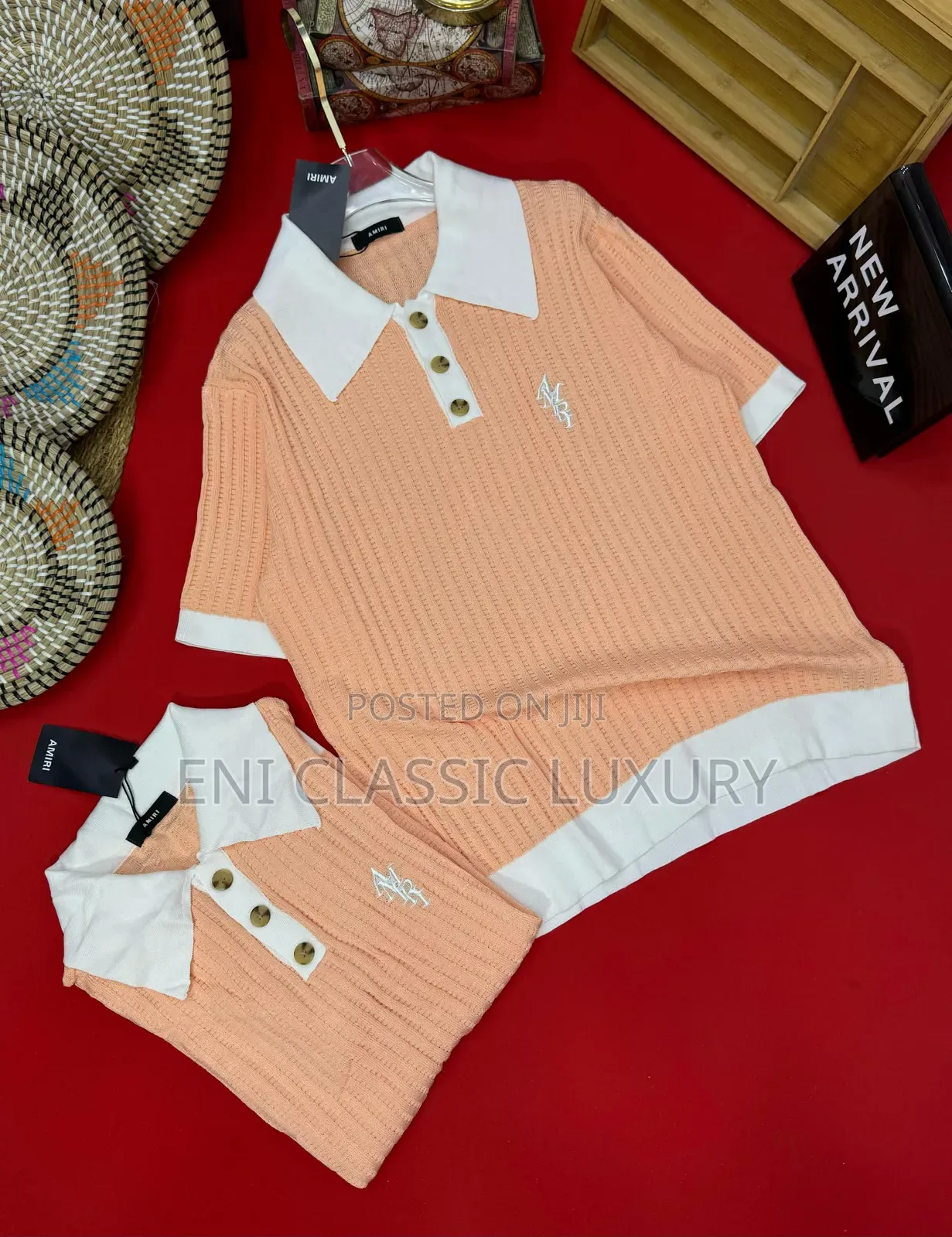 Premium High Quality Luxury Amiri Coller T-shirts Available