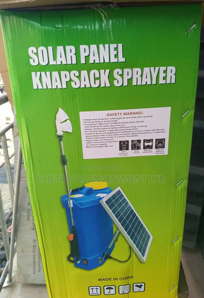 3in1 Knapsack Solar Sprayer