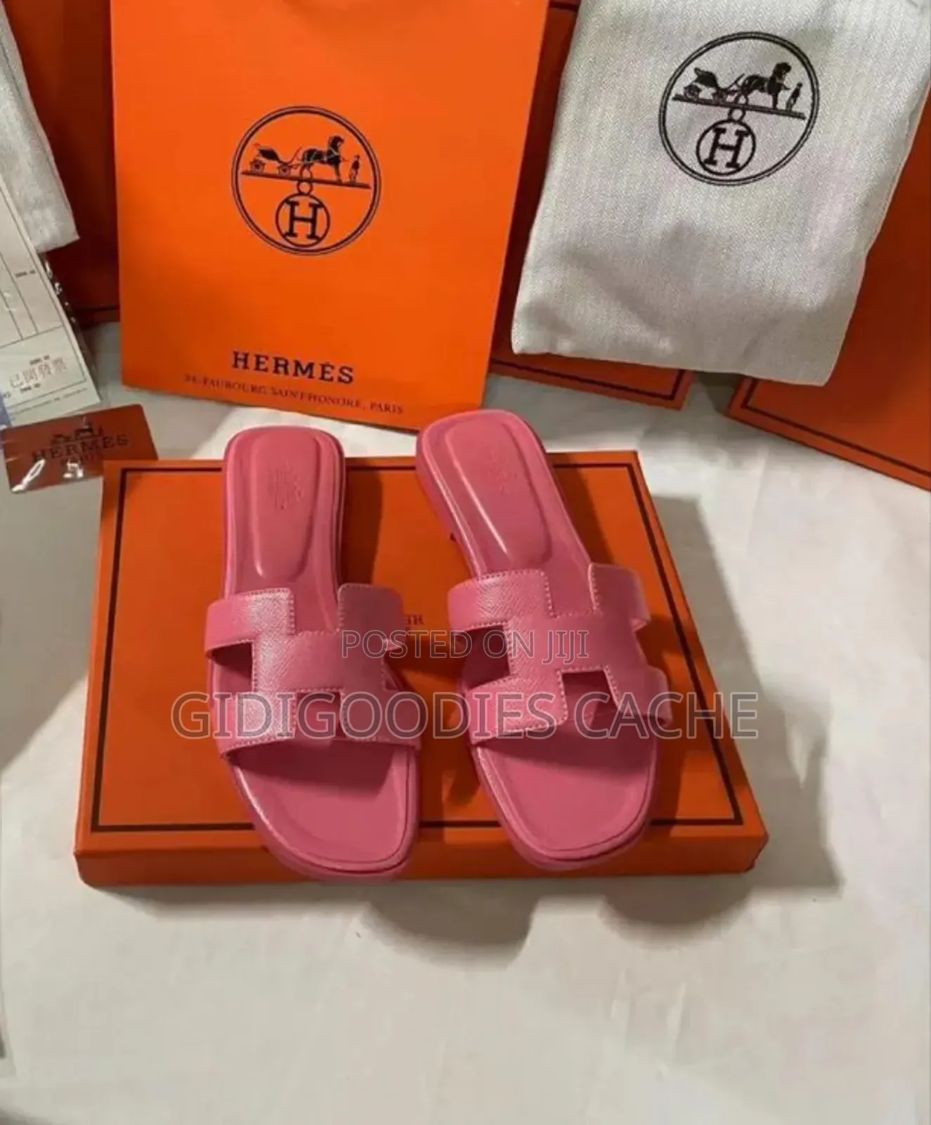 Luxury Hermes Flat Slippers 37-42