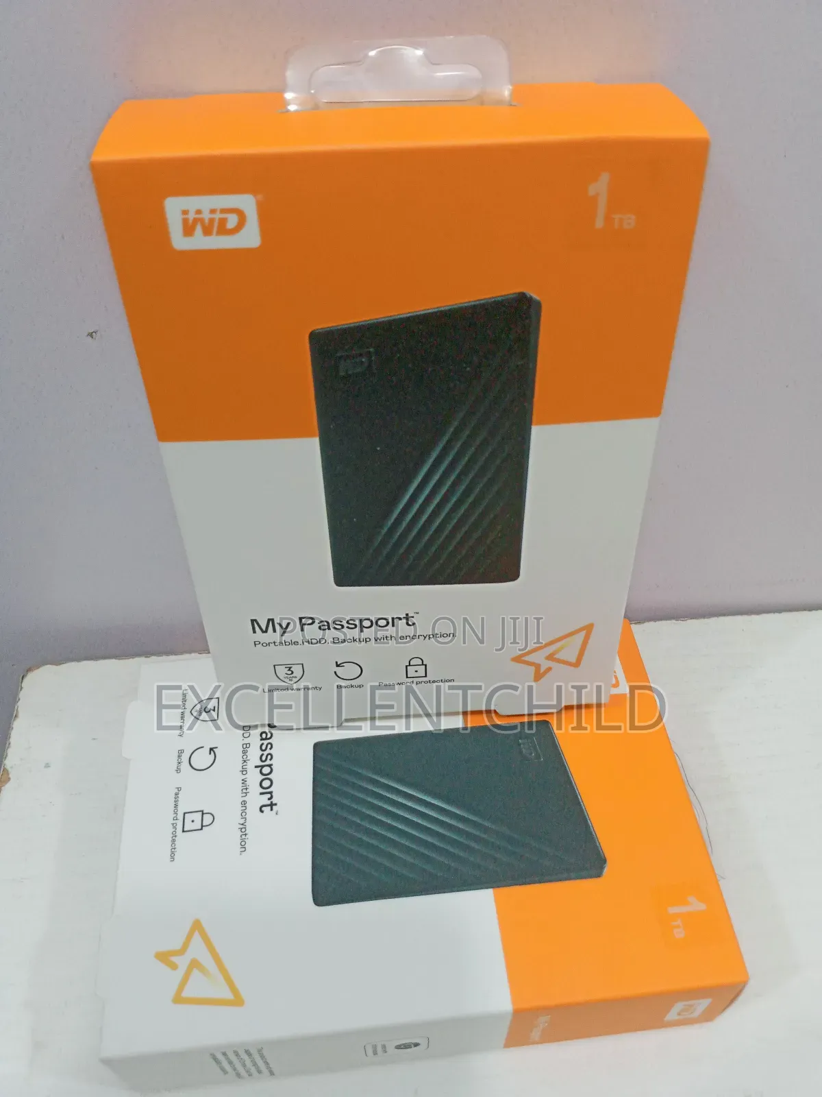 WD 500gb My Passport Portable HDD