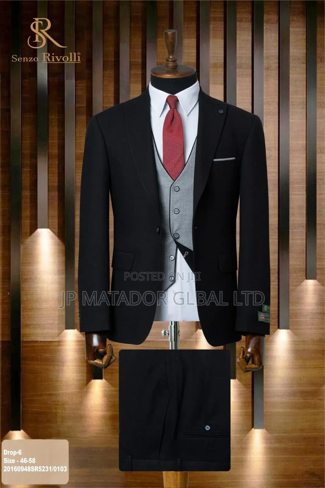 New Senzo Rivolli! Men's Suits! Exclusive.