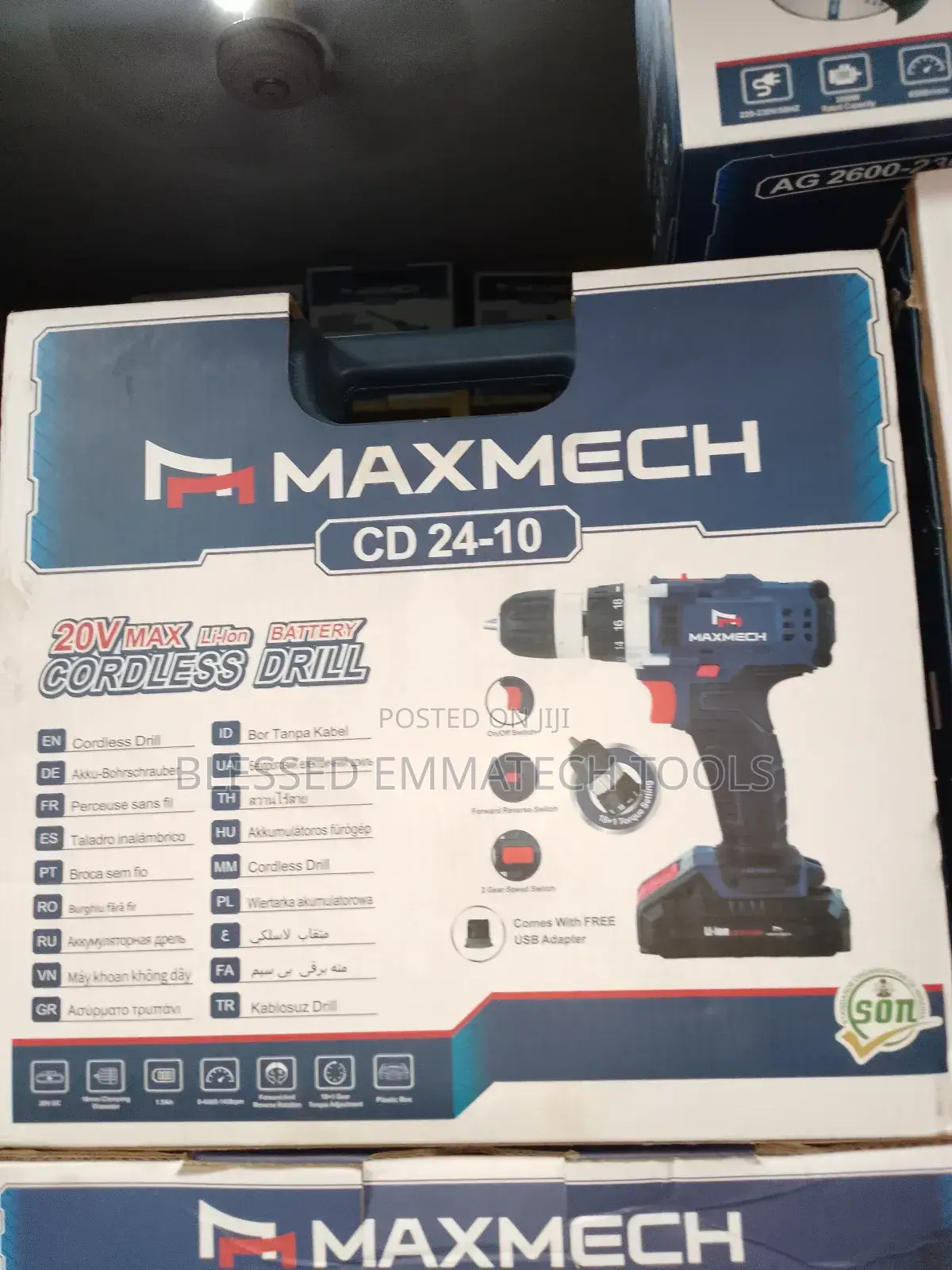 20v Cordless Drill Machine