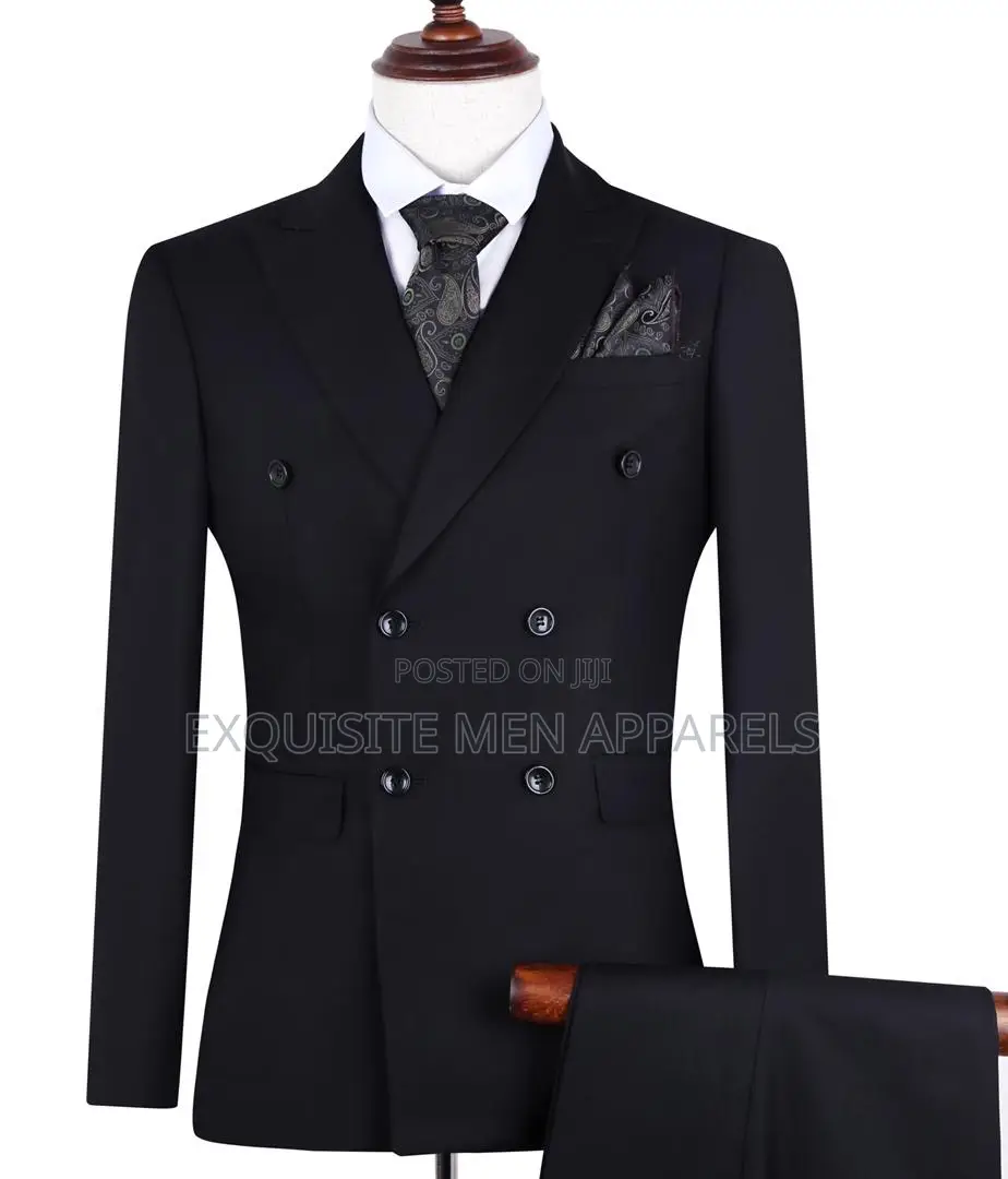 Unique Vietnamese Double Breasted Quality Men’S Suit