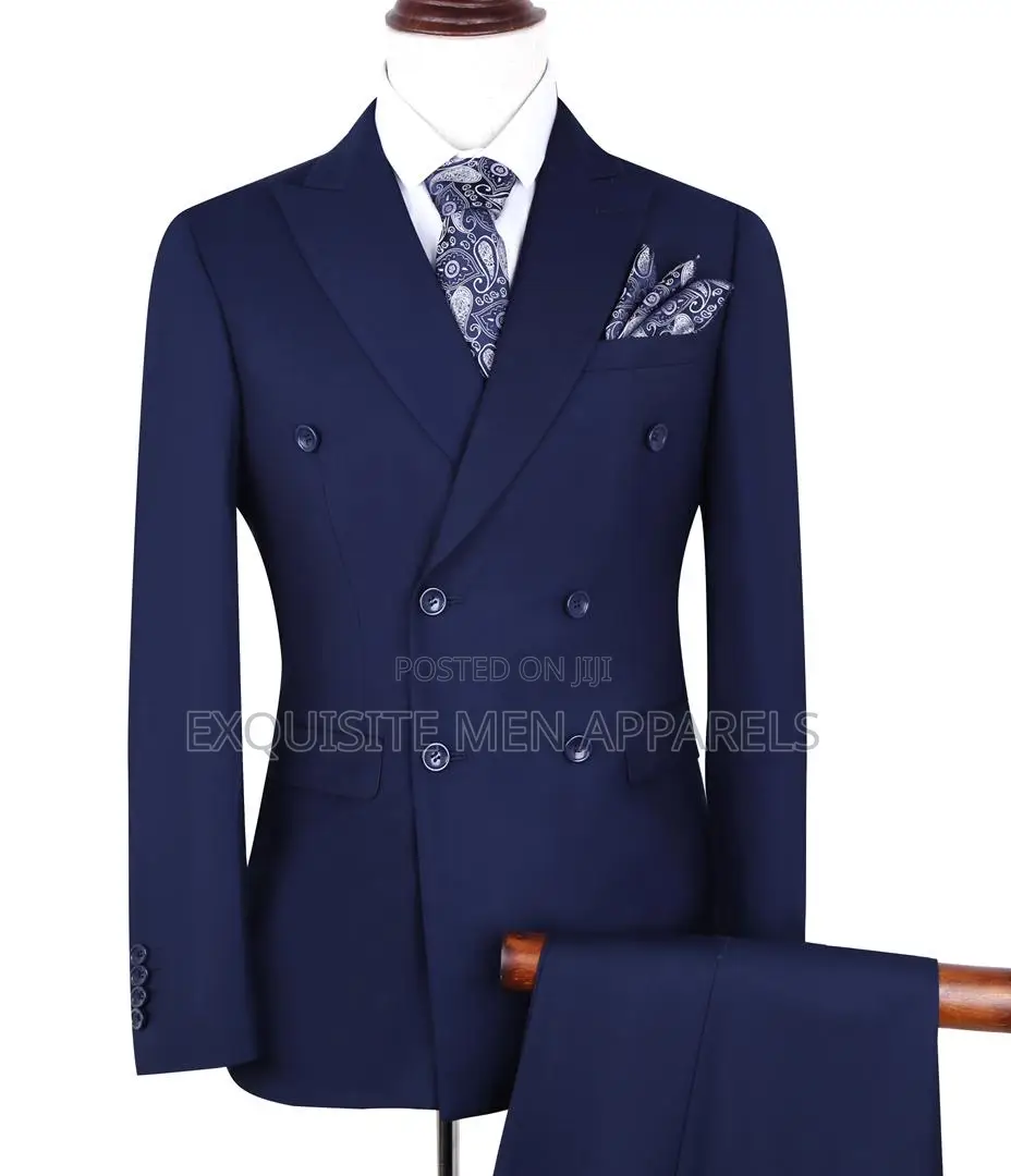 Unique Vietnamese Double Breasted Quality Men’S Suit