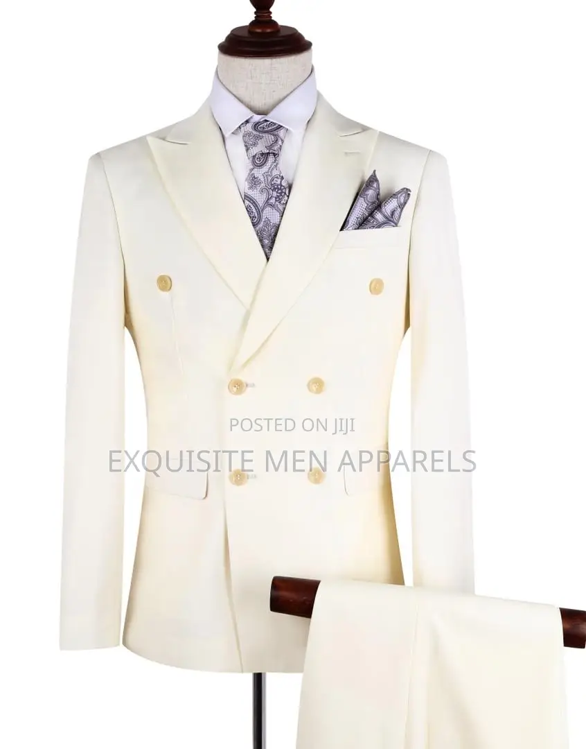 Unique Vietnamese Double Breasted Quality Men’S Suit
