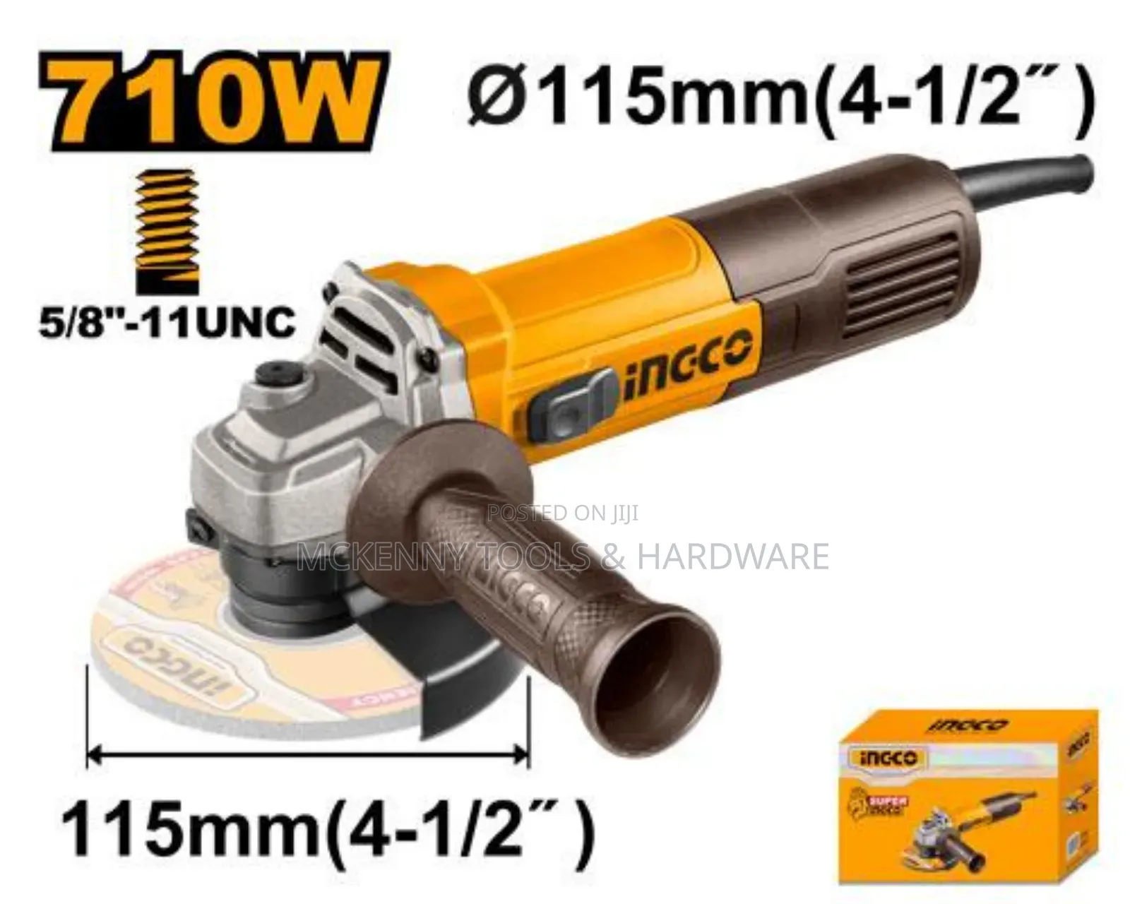 Uag7118
Img
Angle Grinder
Voltage: 110-120v~50