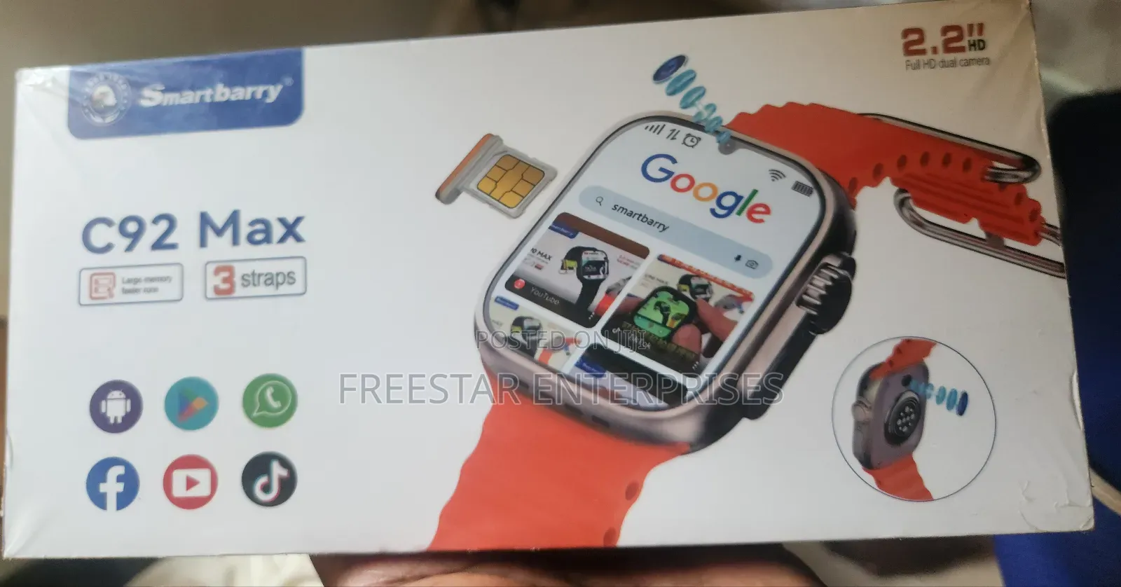 C92 Max Smart Watch. Smartberry Watch 6gb Ram 64gb Rom