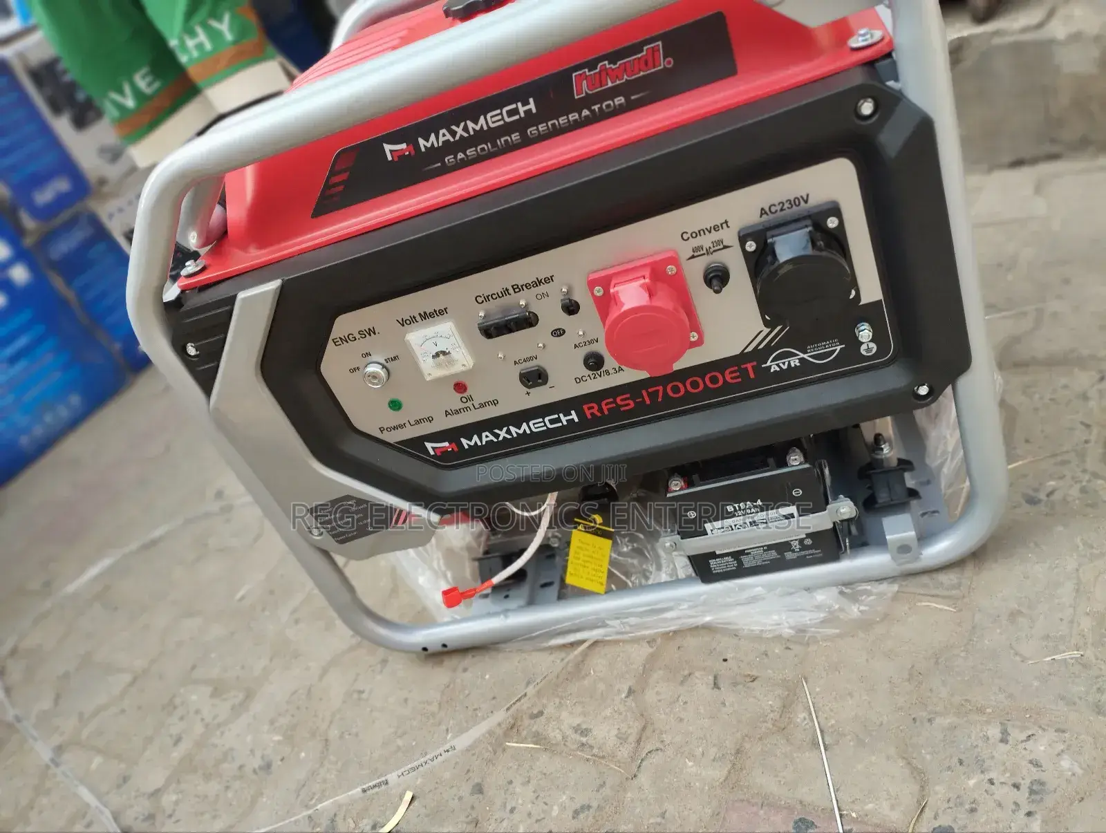 Petrol Generator Maxmech 15kva