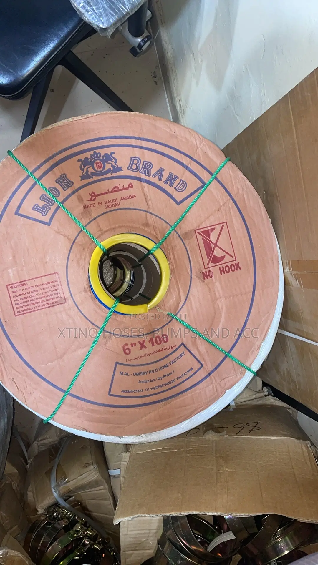 6” Lay Flat Lion Brand Hose