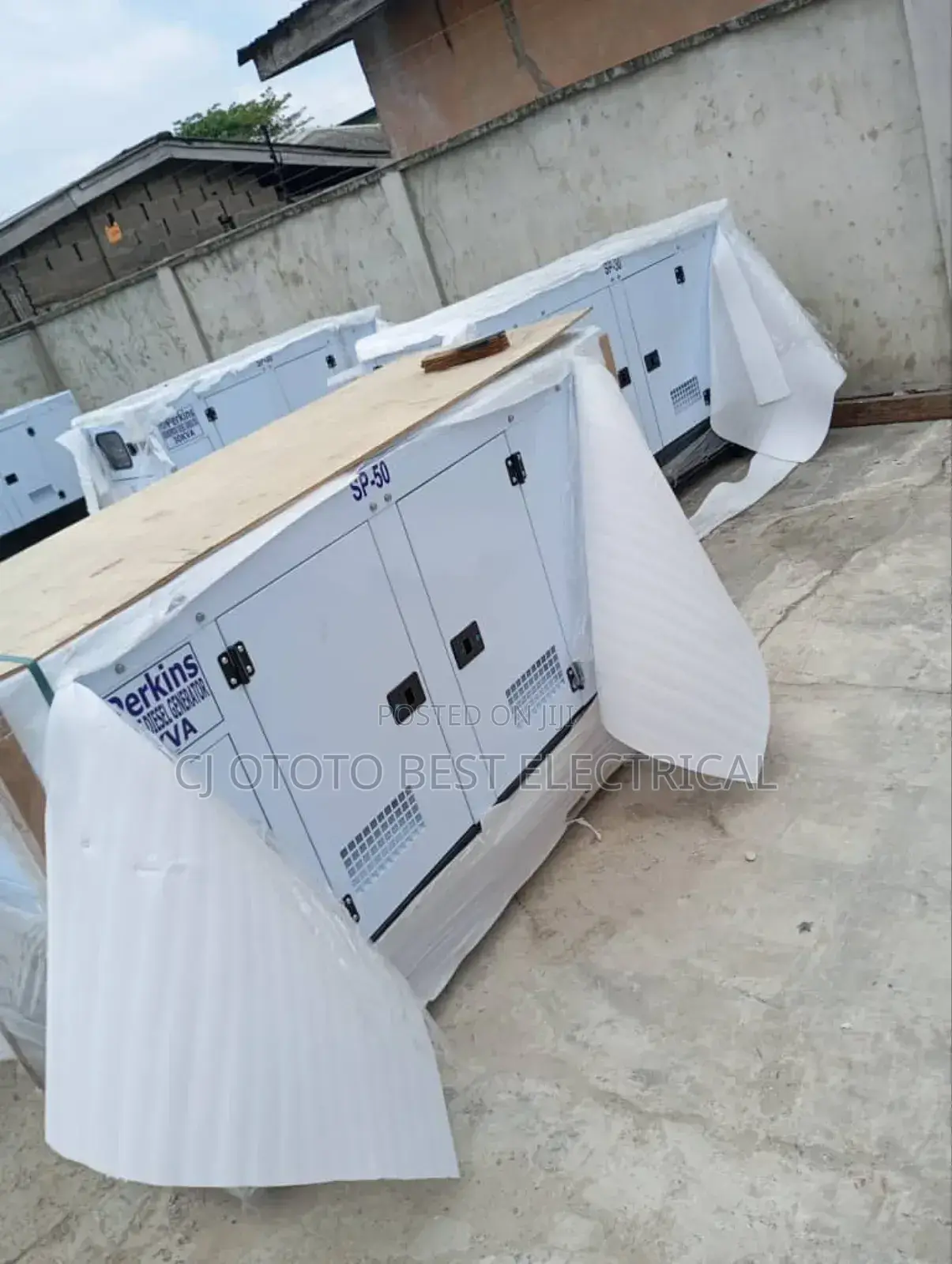 Brand New 50kva Perkins Gen Soundproof Ready to Deliver