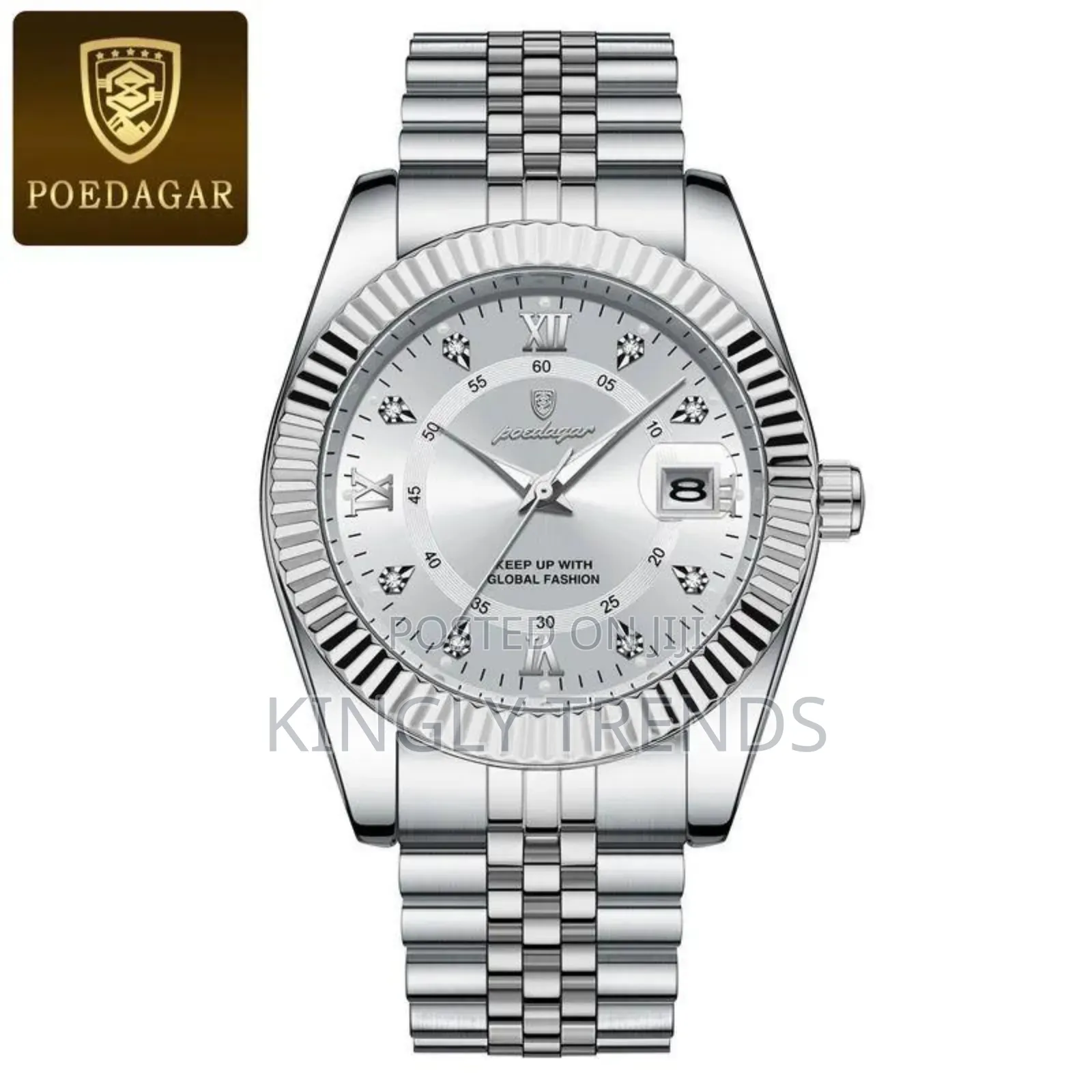 Poedagar Stainless Wristwatch
