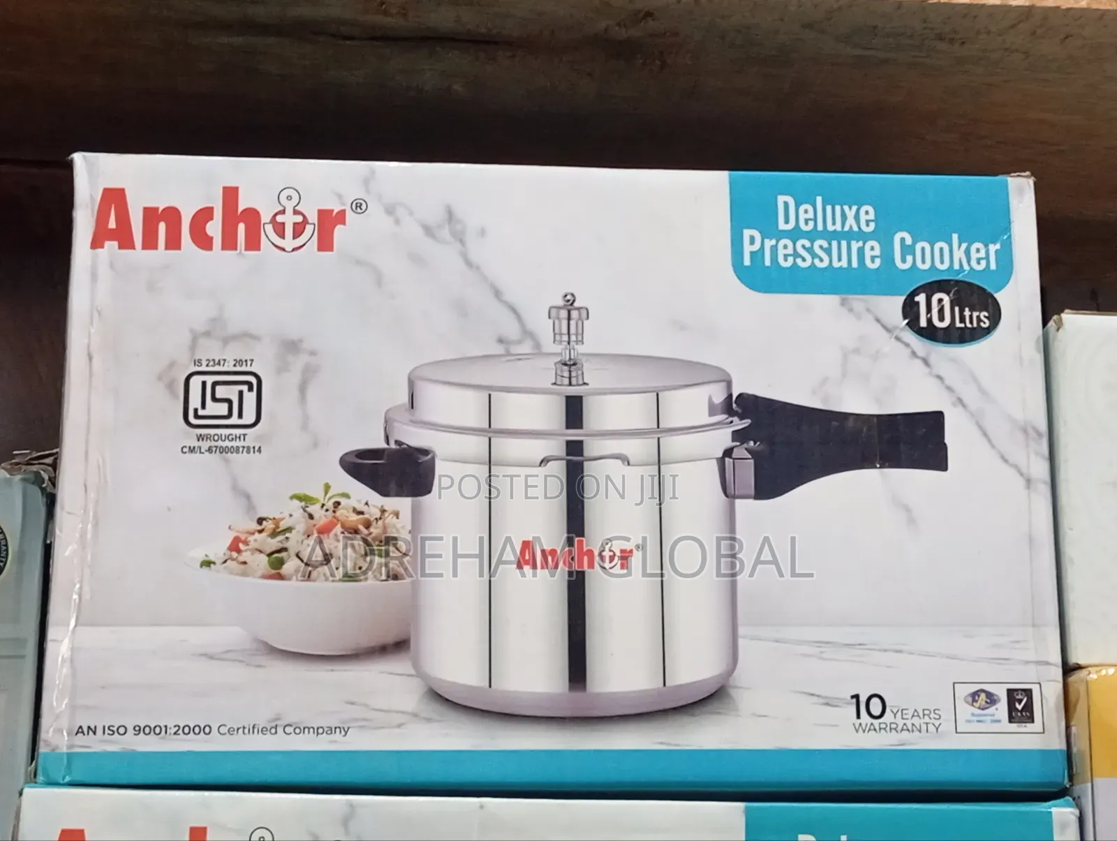 Anchor Deluxe 10litres Pressure Cooker