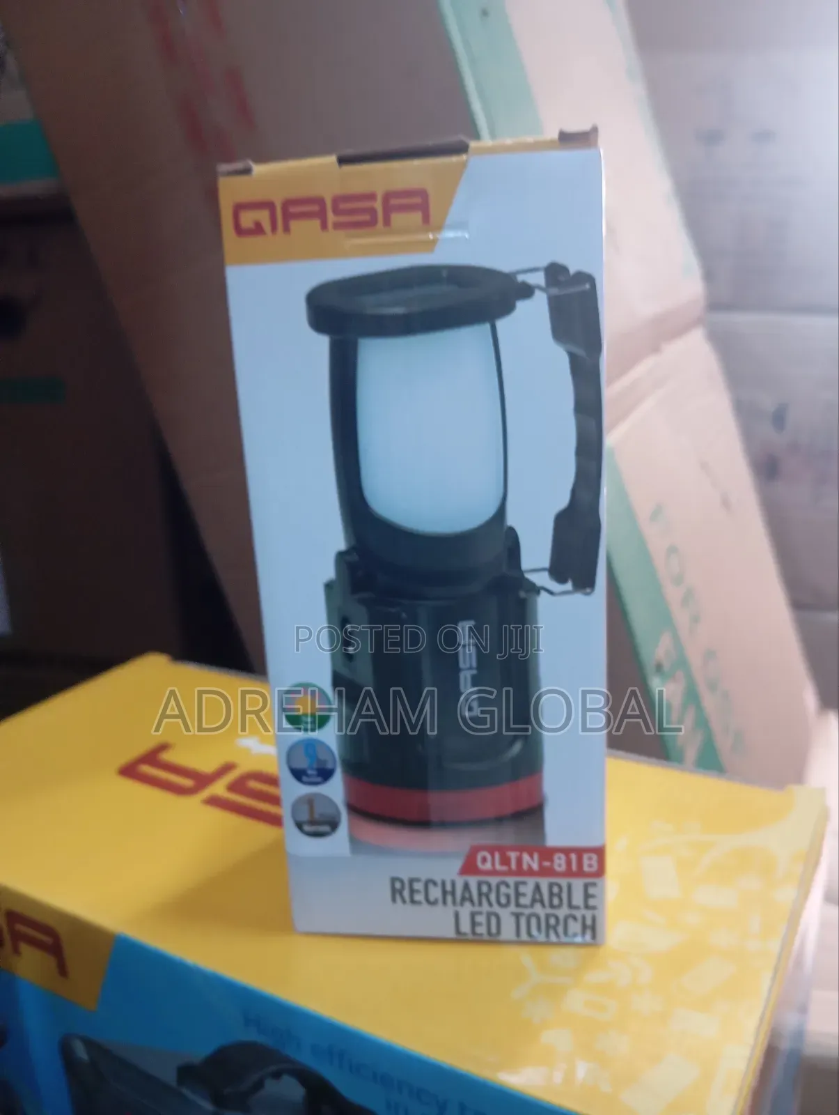 Qasa Rechargeable Led And Torch Light With Solar