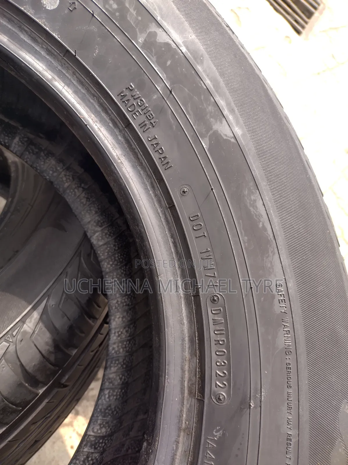Original European Used Tyres and Wheel