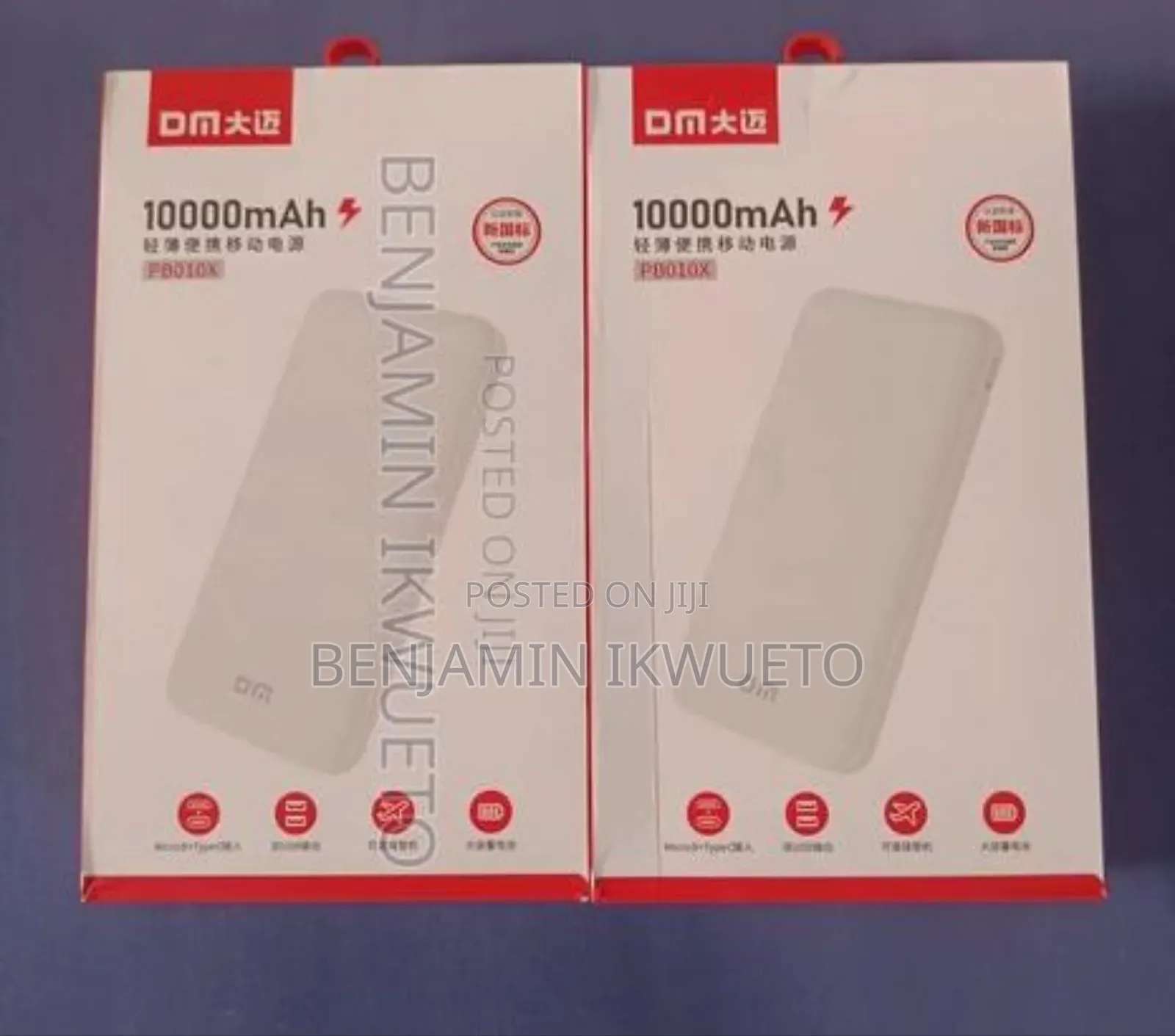 10,000 Mah Power Bank (DM)