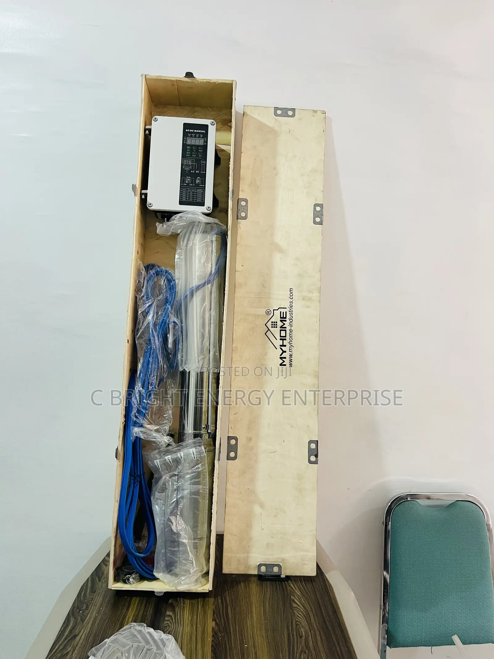 3hp Submersible My Home AC/DC Solar Pump. Other Hp Available