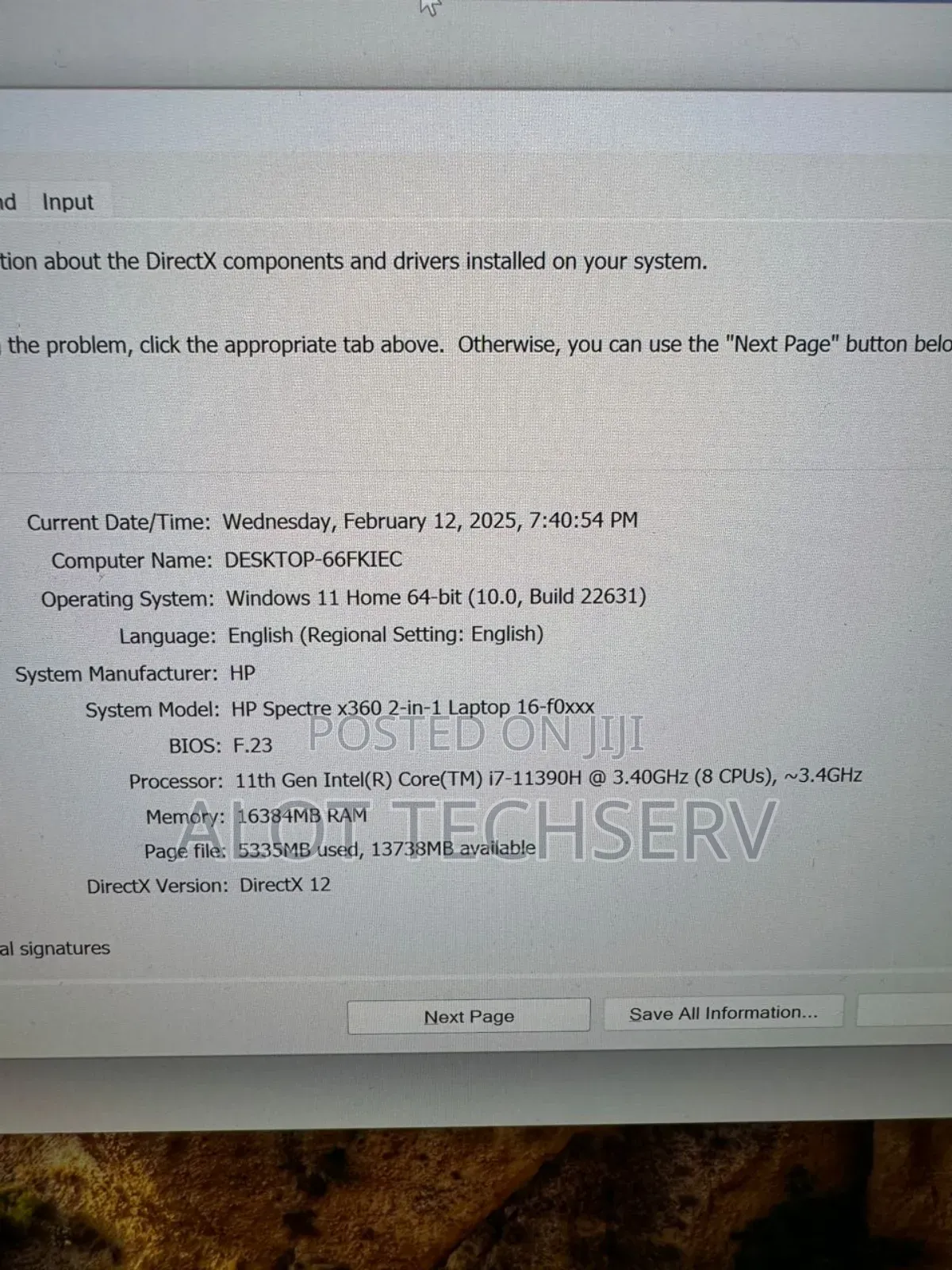 Laptop HP Spectre X360 15t 16GB Intel Core I7 SSD 1T