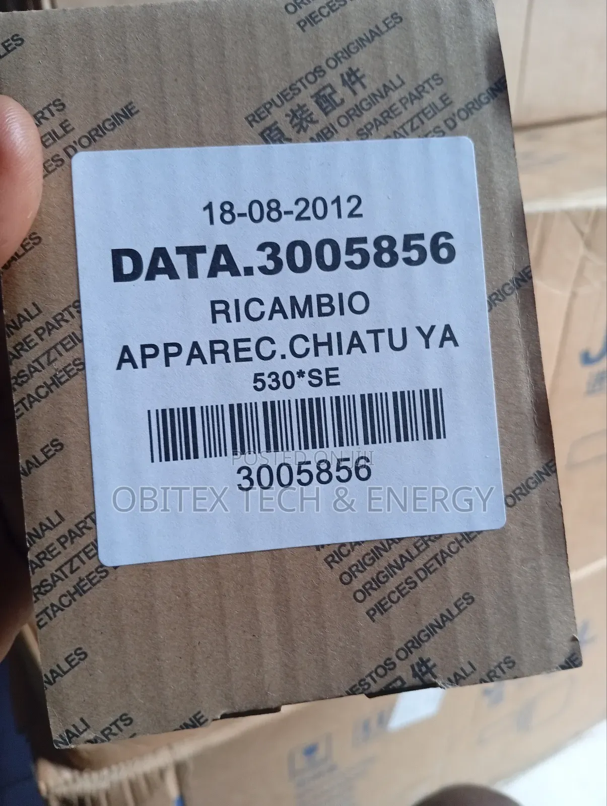 R.B.L. 530SE Controller Box for Riello 40G Oil Burner