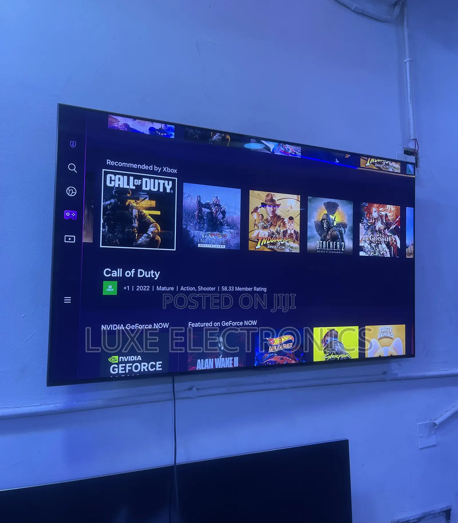 Samsung 55 Inch Qled Smart Tv With Built-in Xbox 2023 Model