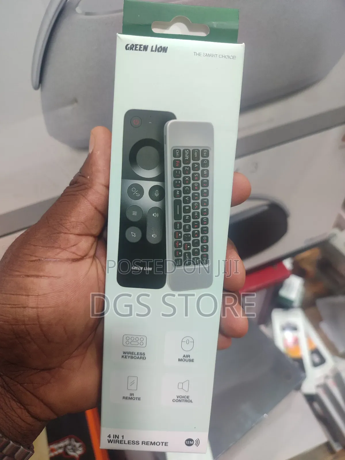Green Lion 4in1 Wireless Remote Control With Keyboard