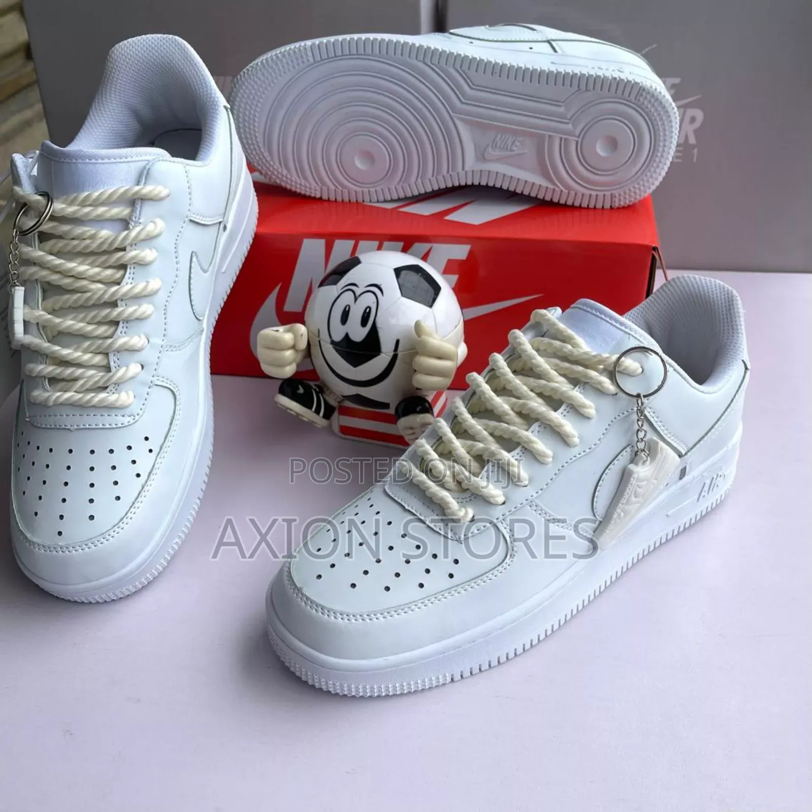 Nike Air Force 1 Sneakers With Chunky Lace