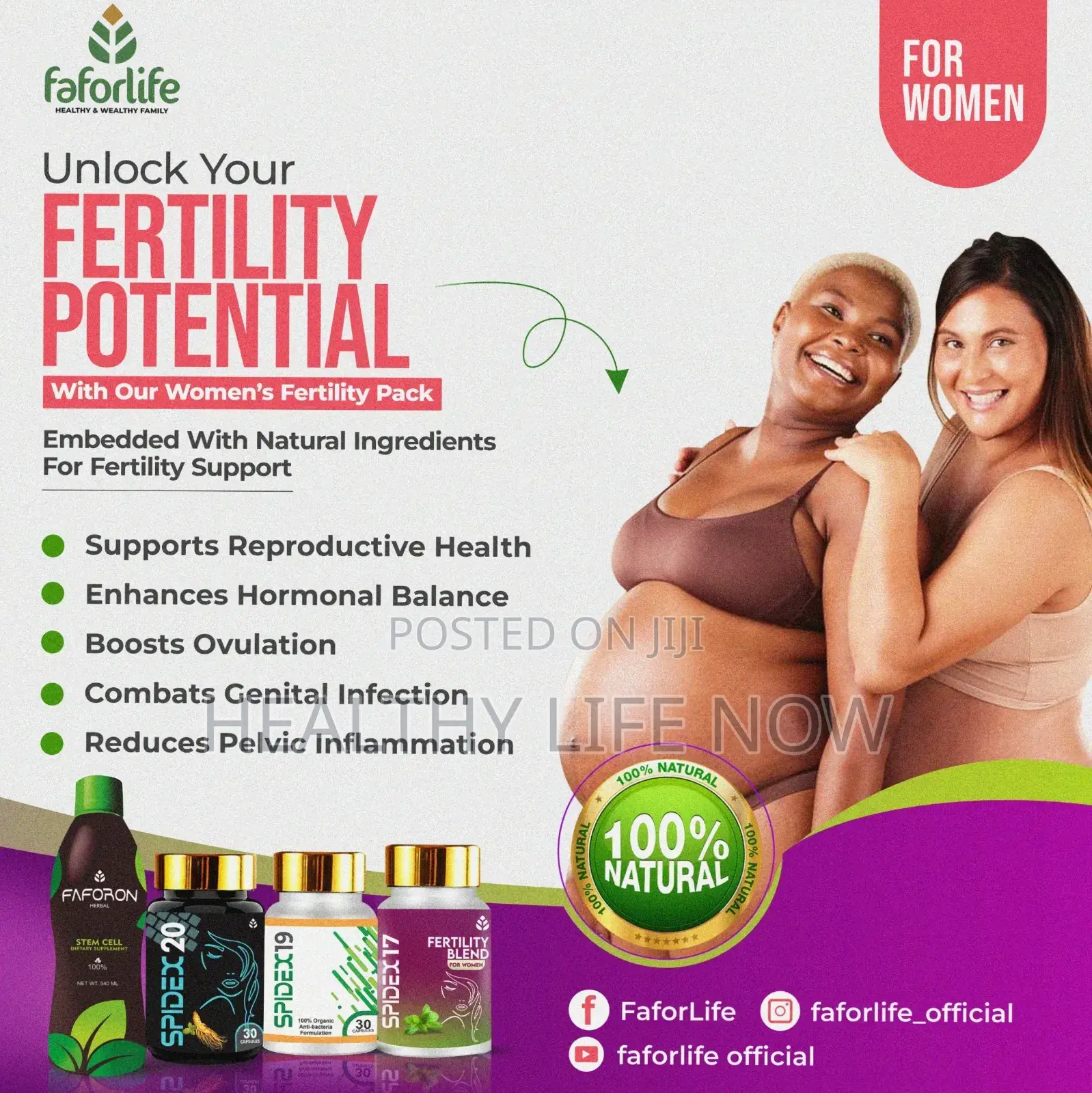 Female Fertility Potential Combo Available