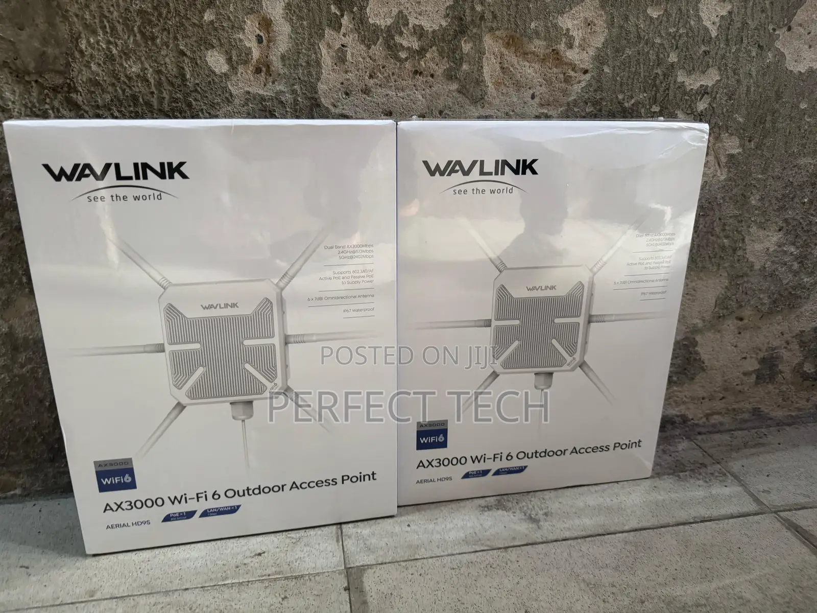 Wave-Link Wifi 6 Ax3000 Dual-Band Long Range Outdoor Ap Poe