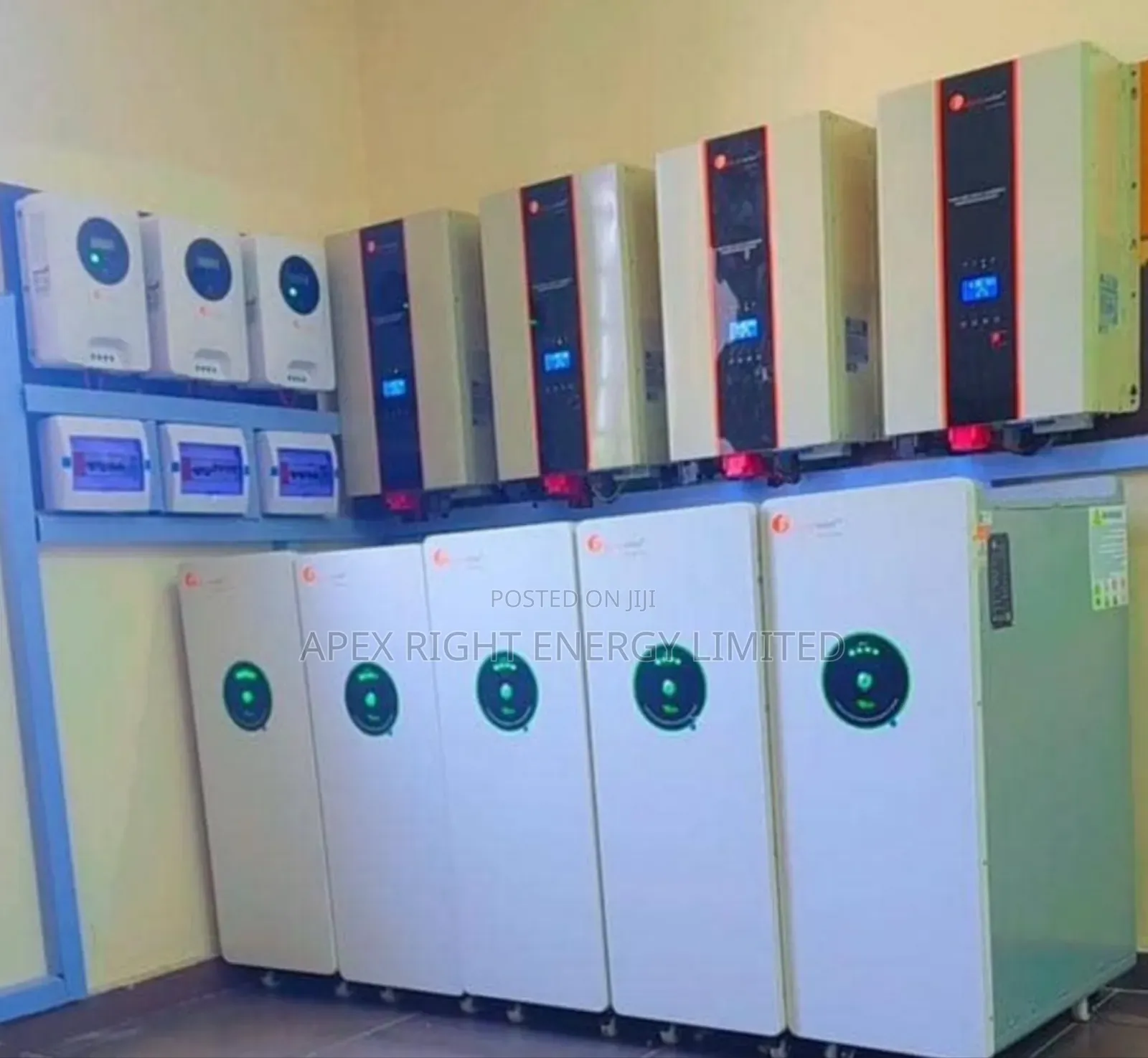40kva Setup/ 75kwh Felicity Lithium Battery With Panels