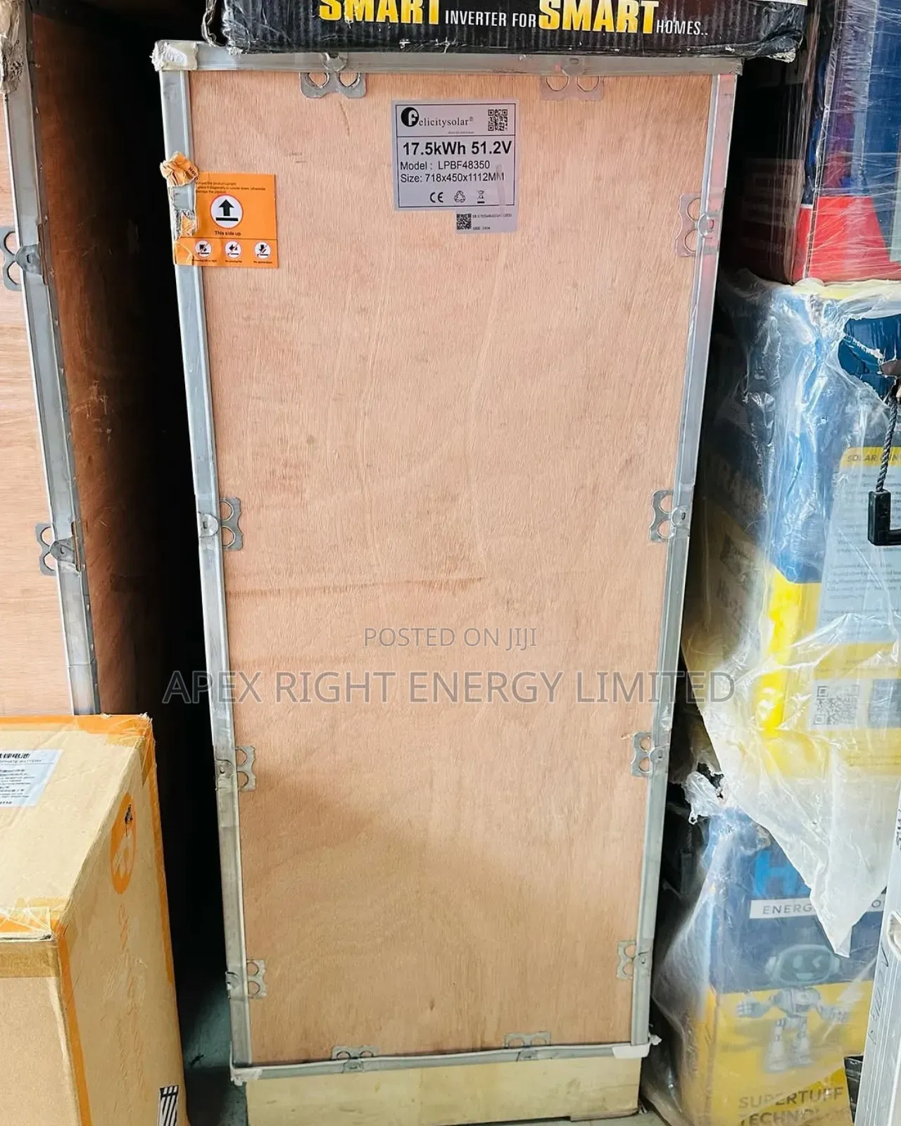 17.5kwh Lithium Battery Felicitysolar 51.2volts