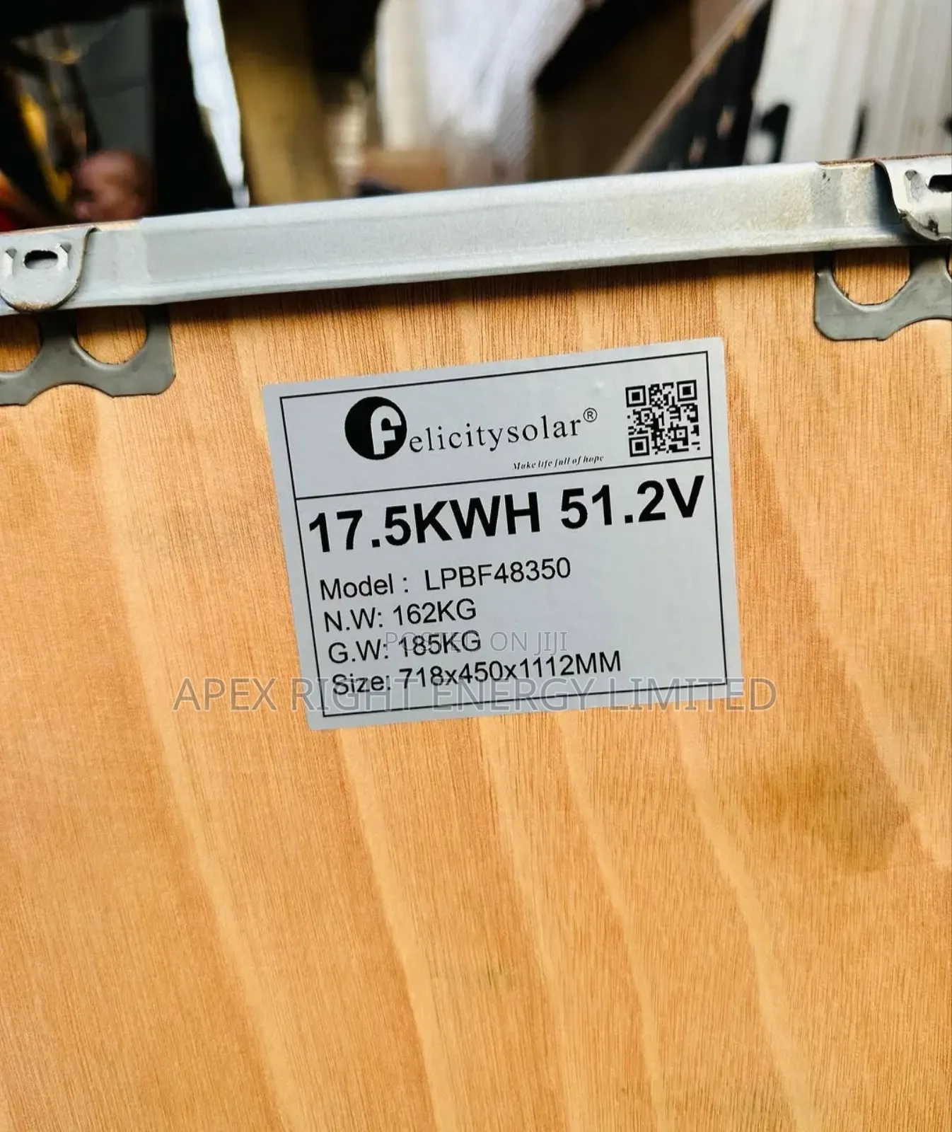 17.5kwh Felicity Lithium Ion_phosphate Battery 350ah