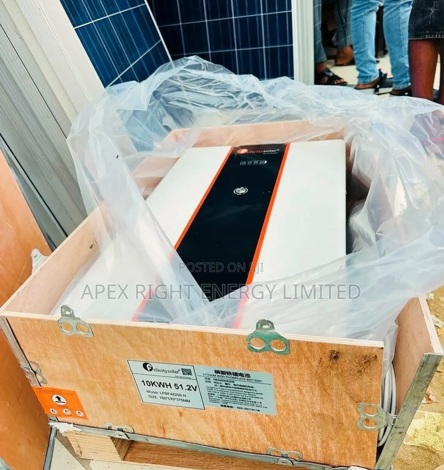 10kwh Felicity Lithium Battery 51.2volts