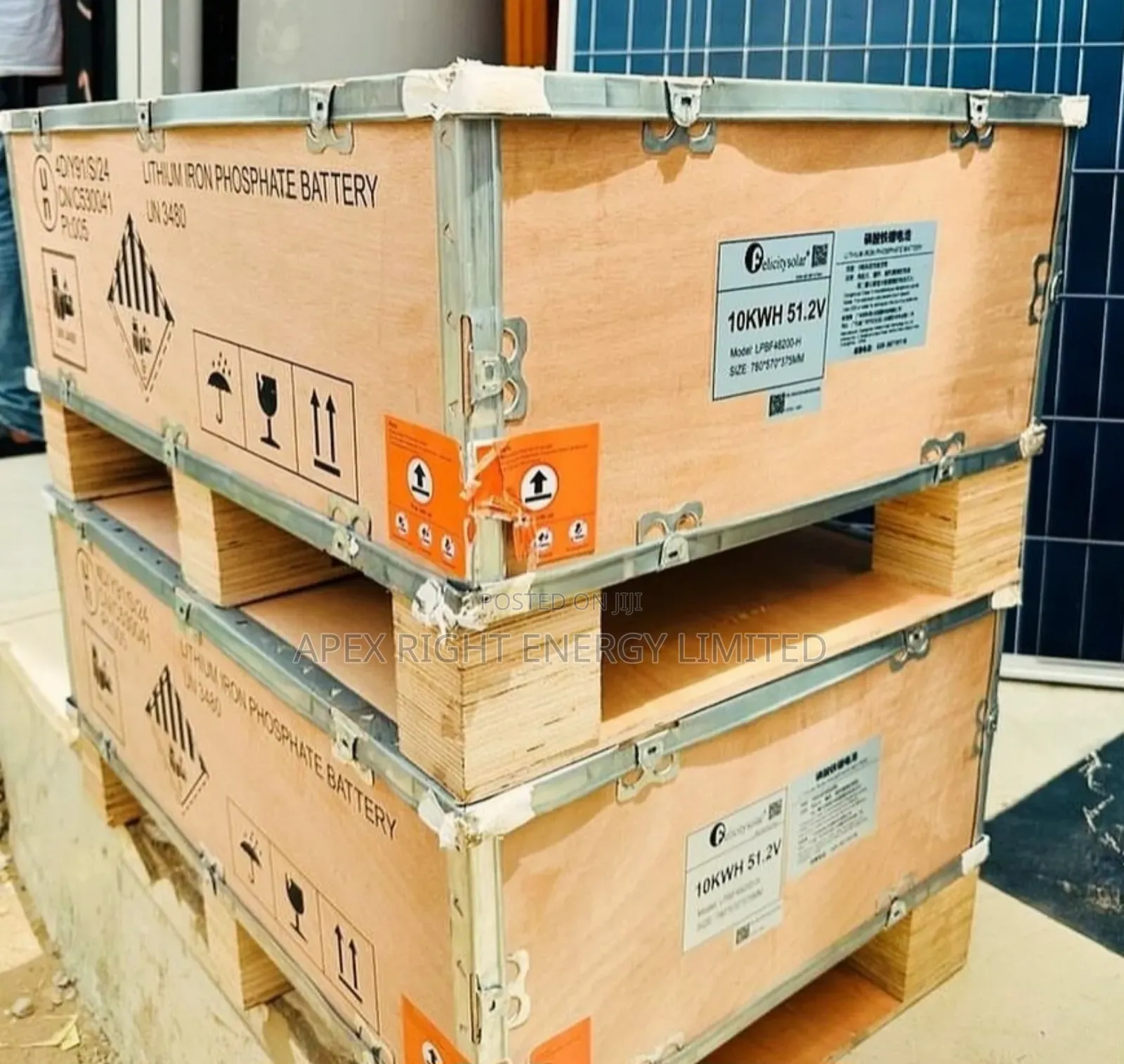 10kwh Felicity Lithium Battery 51.2volts